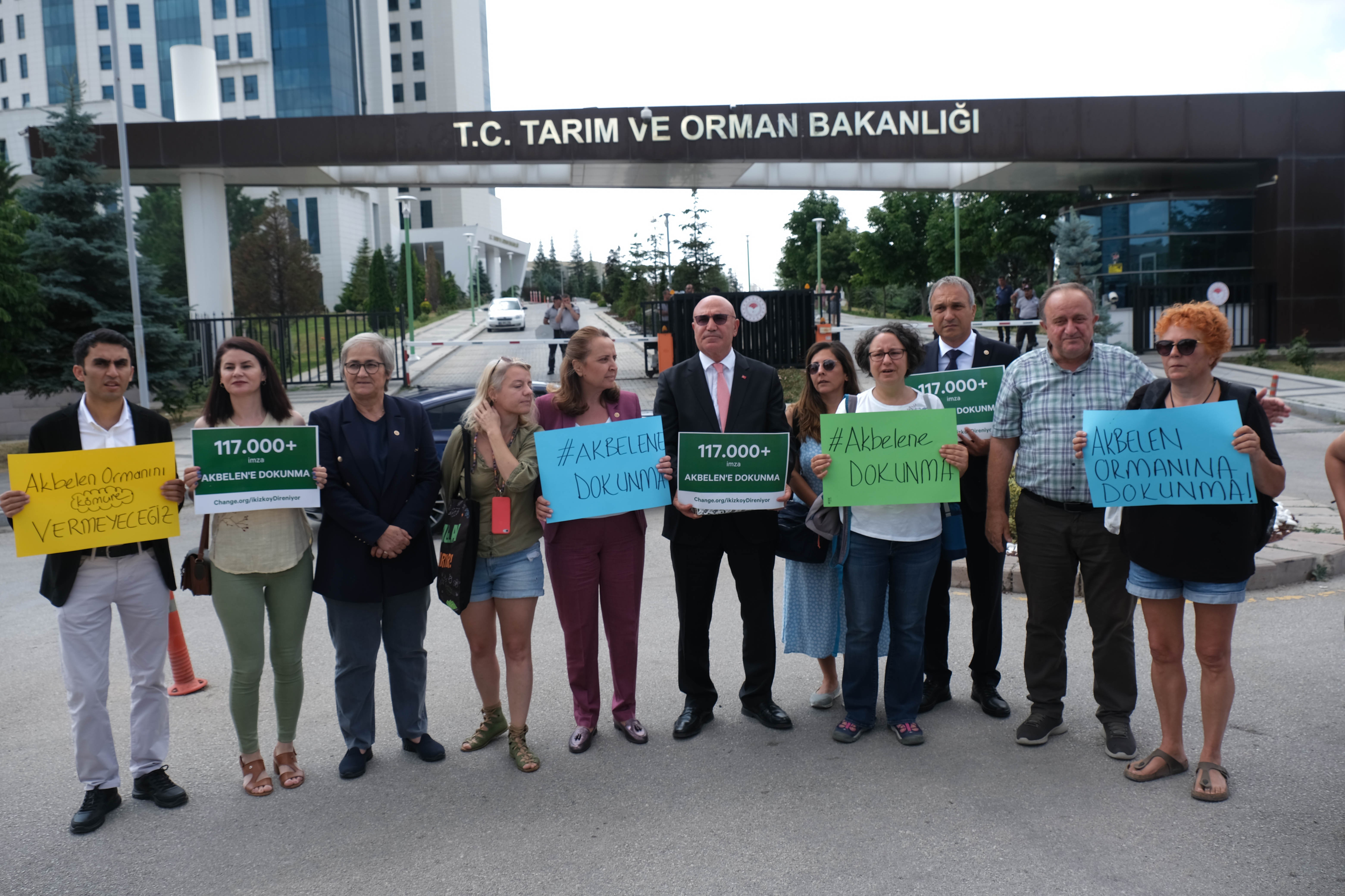 Akbelen ormanı için İkizköyün Dostları İnisiyatifi açıklaması 