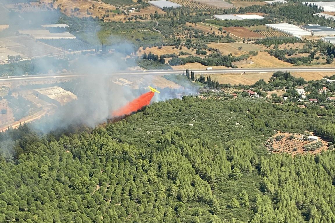 Antalya orman yangını