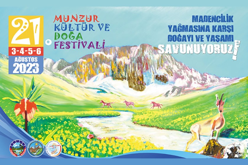 Munzur Festivali afişi