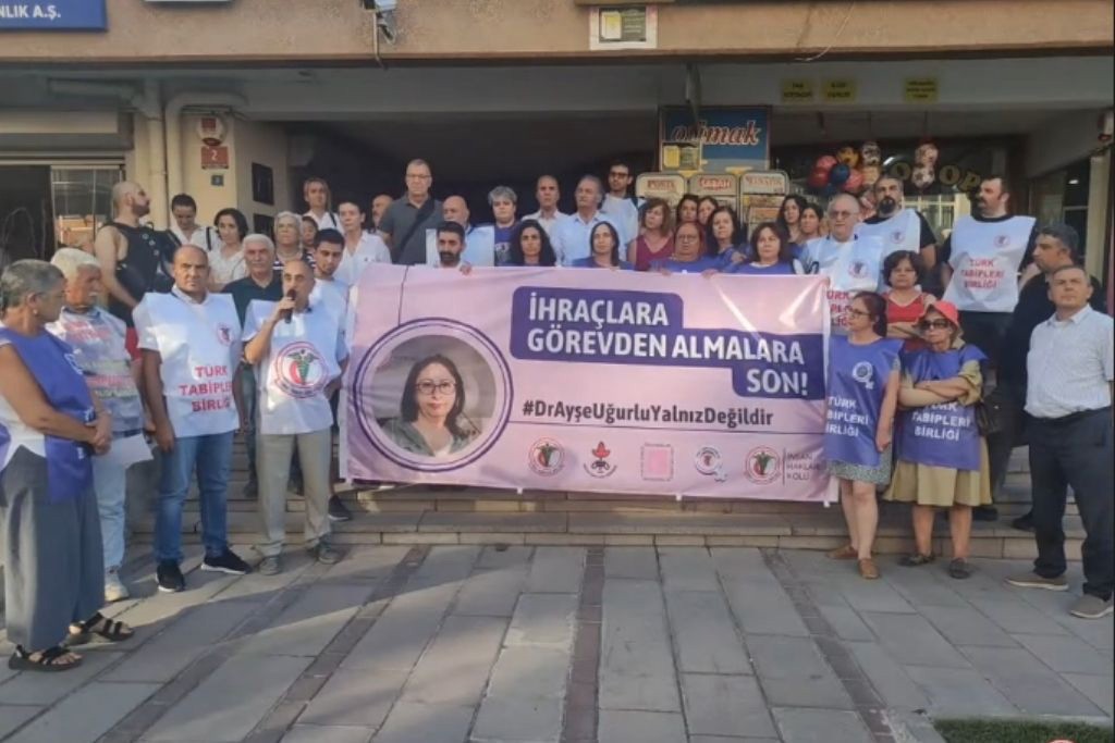 Dr. Ayşe Uğurlu’nun açığa alınmasına tepki açıklaması