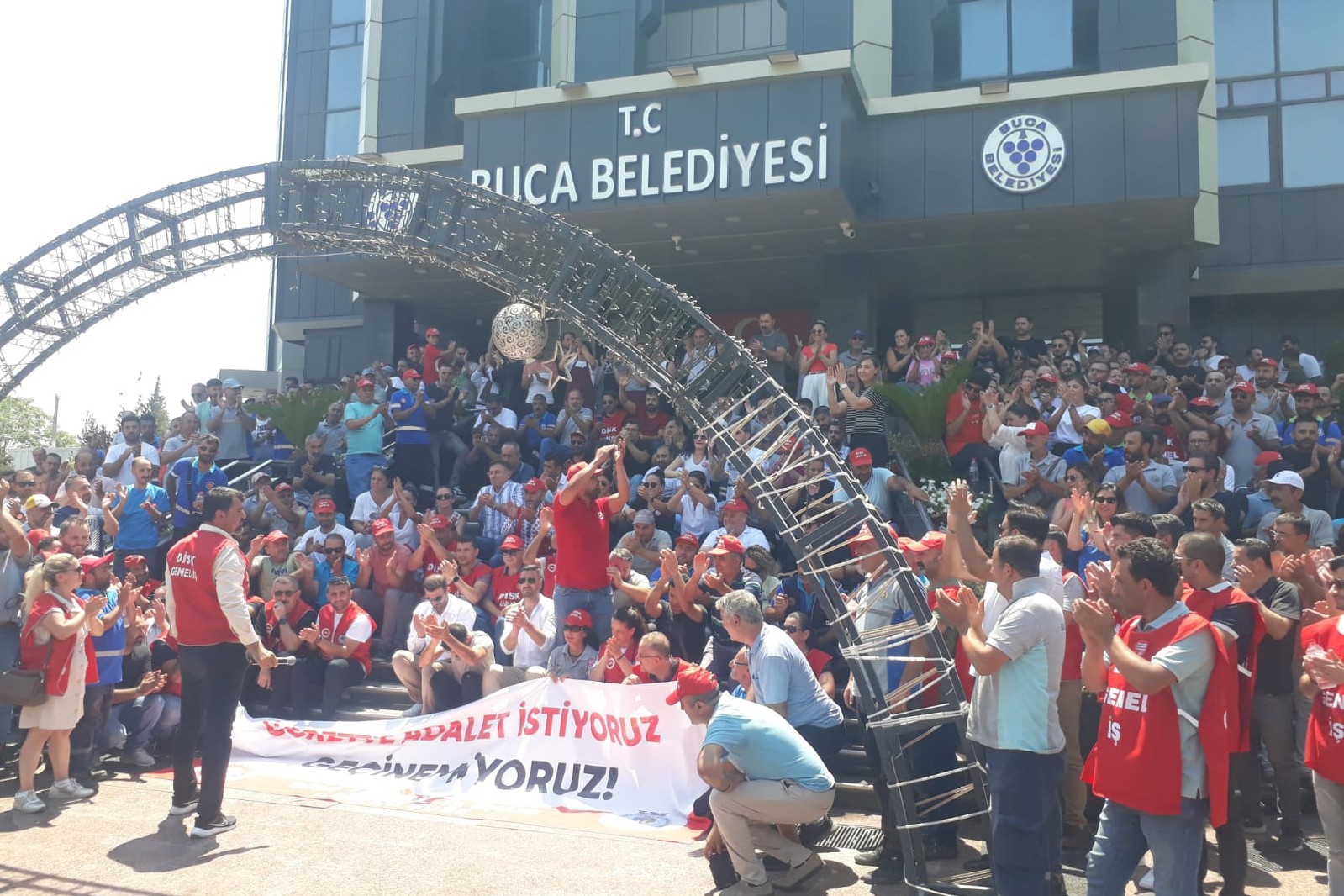 Buca Belediyesi işçileri