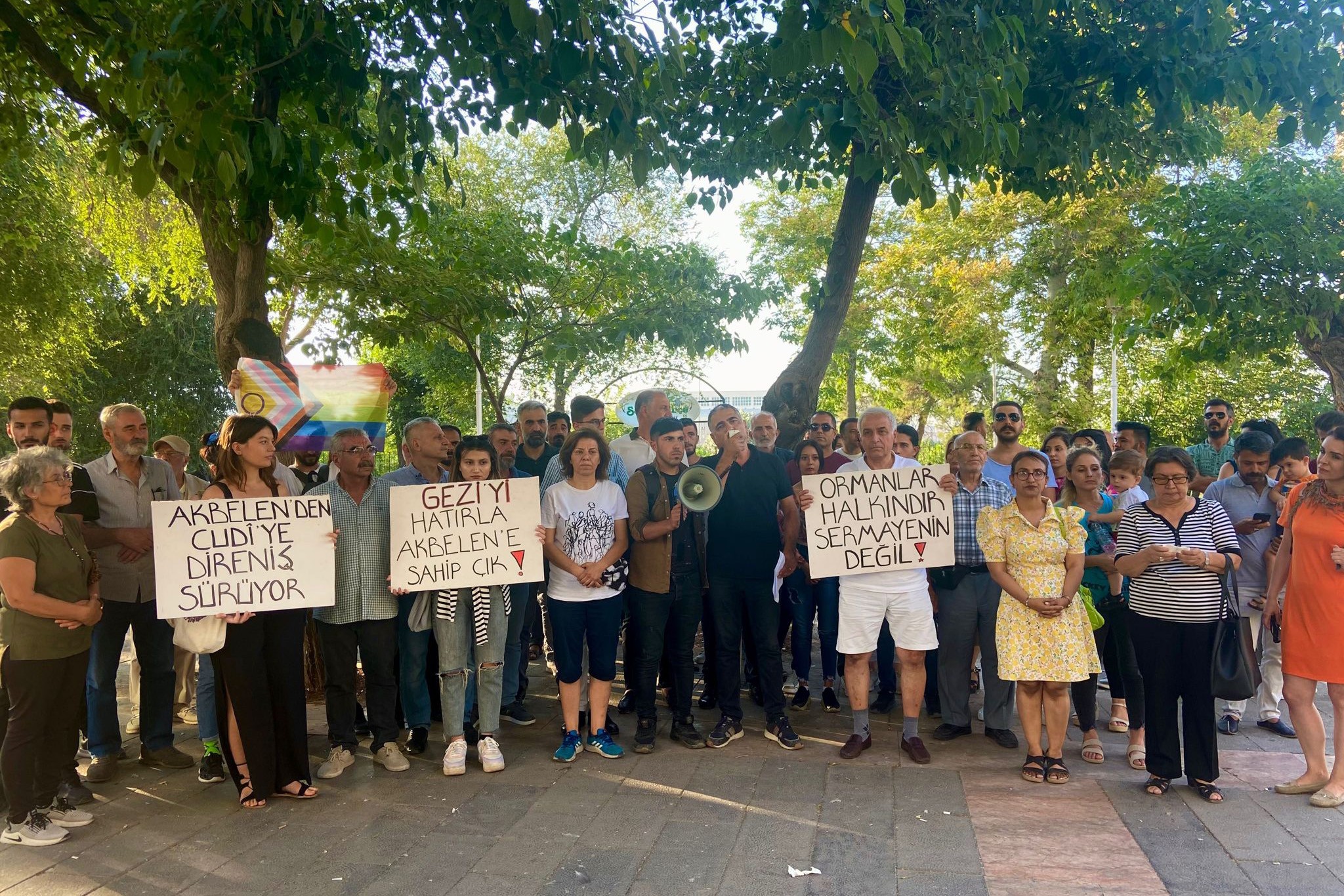 Antep Emek Ve Demokrasi Güçleri'nin Akbelen ve Cudi açıklaması