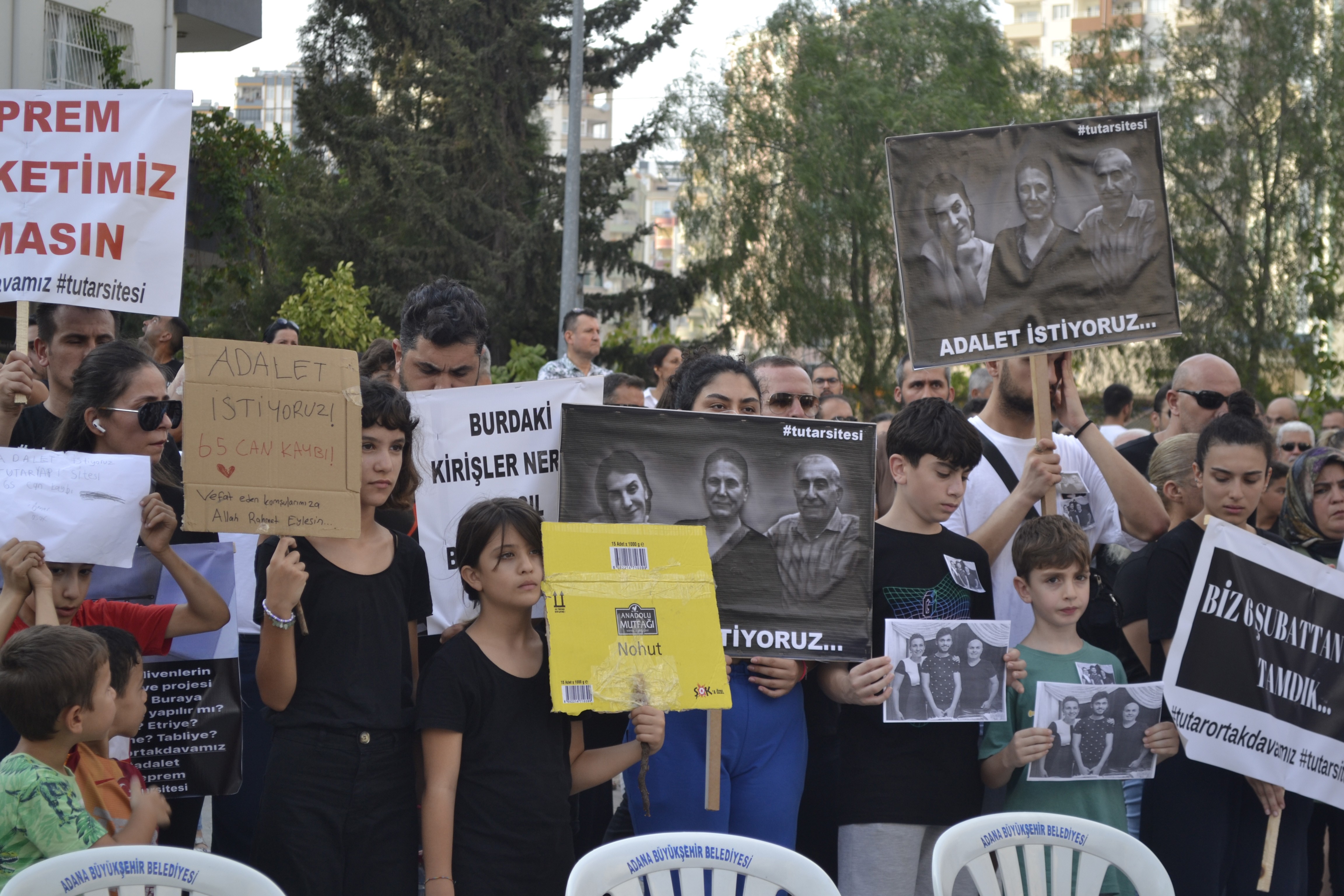 Tutar Yapı’da hayatını kaybedenler anıldı adalet talep edildi