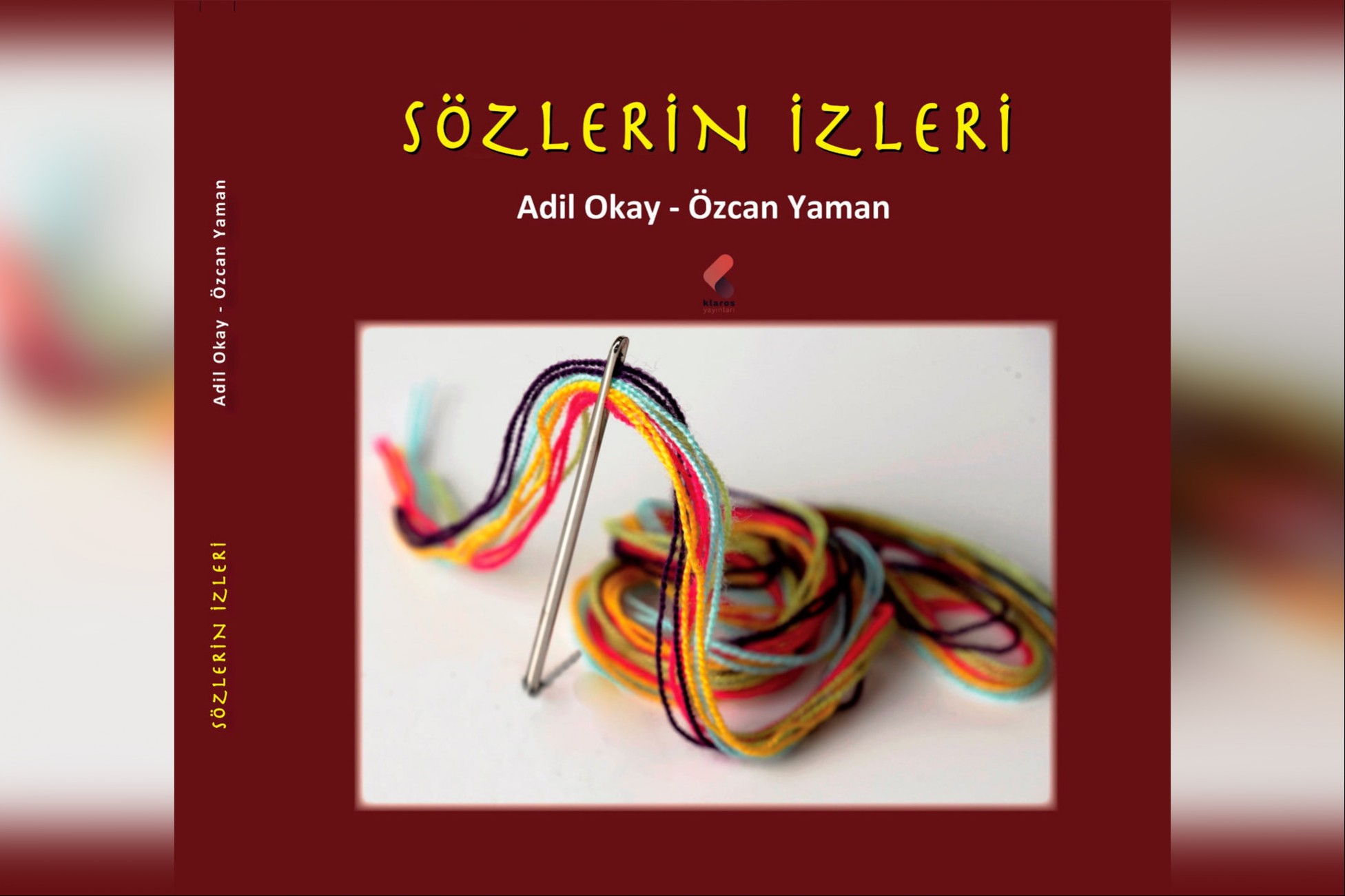 'Sözlerin İzleri' kitap kapağı