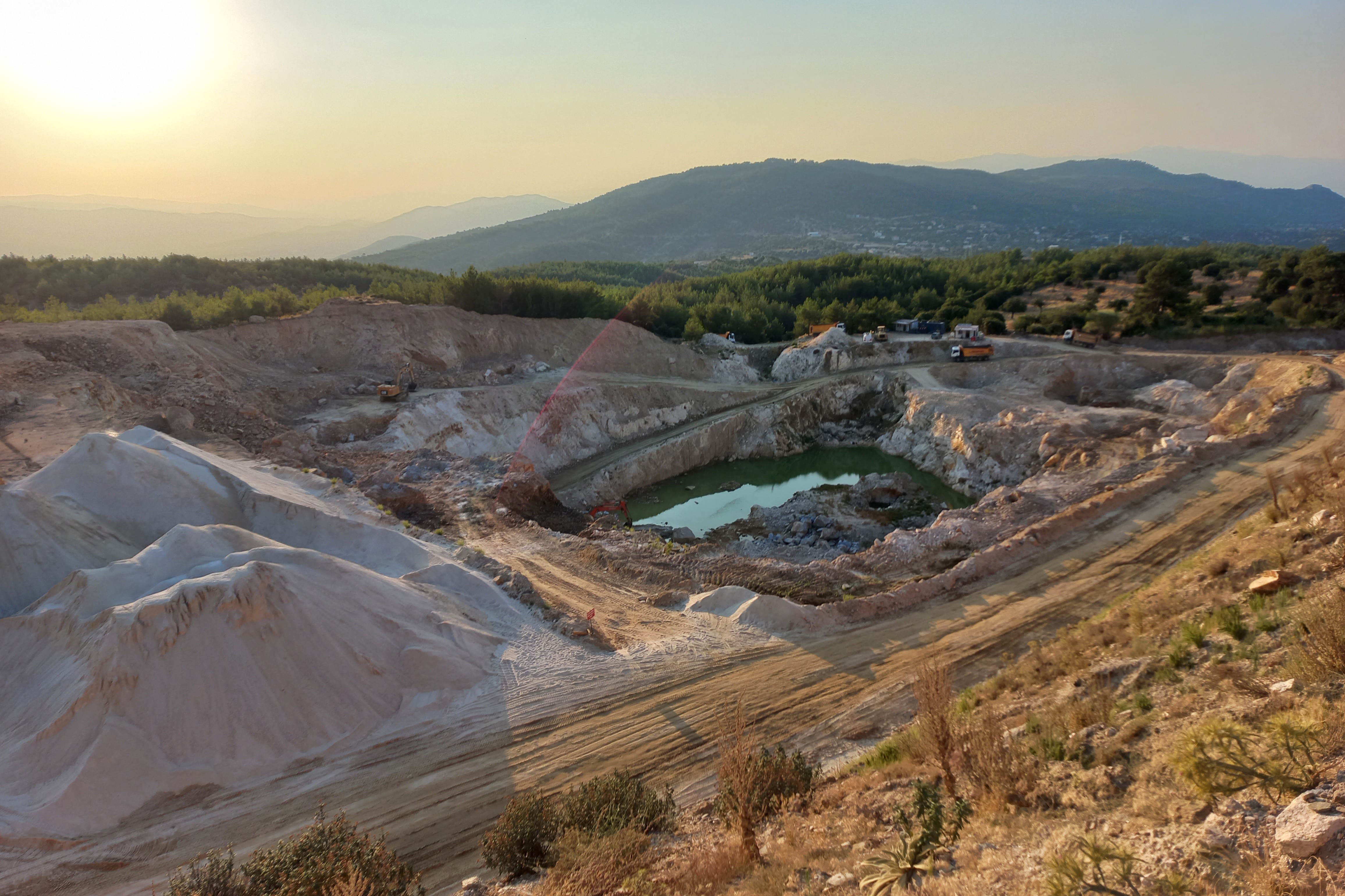 Madran Dağı'nda maden