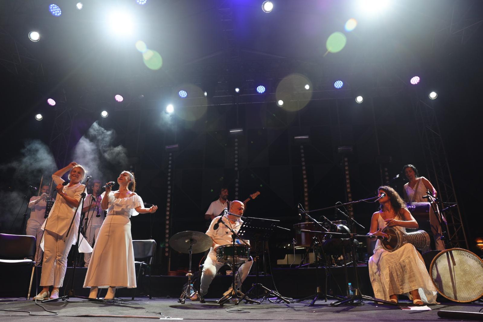 Maltepe Belediyesinin 1 Eylül Dünya Barış Günü için düzenlediği konserden fotoğraf.