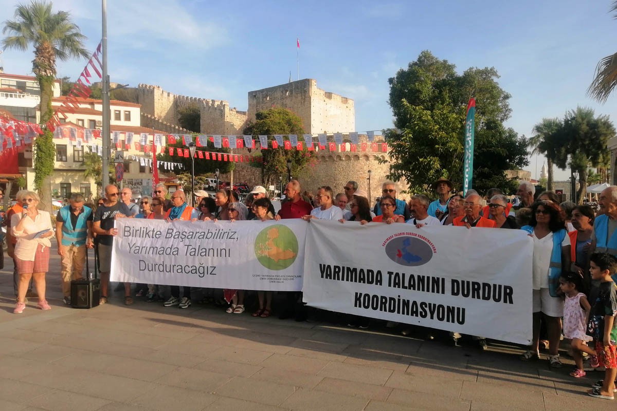 Çeşme projesine tepki açıklaması 