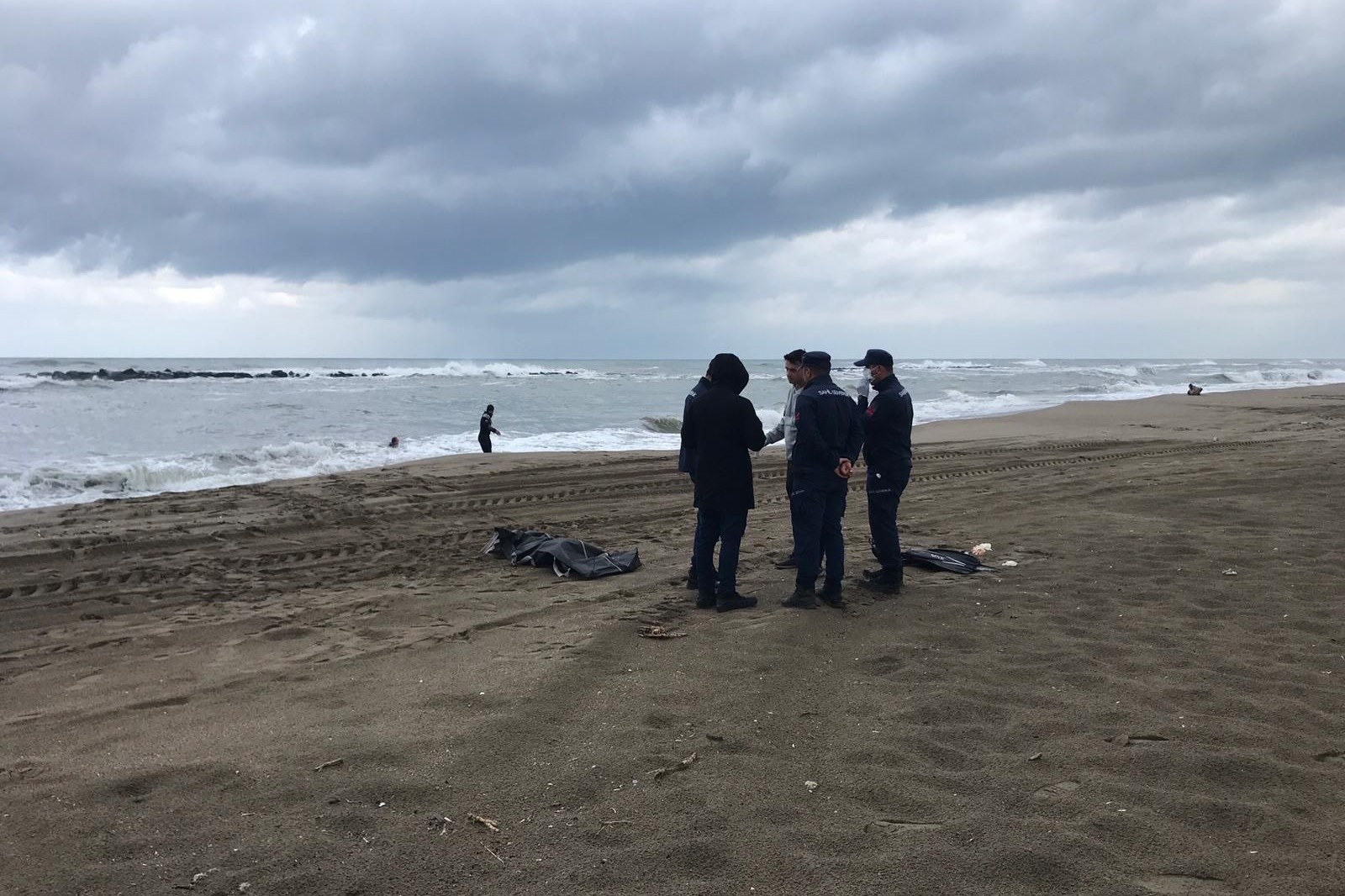 15 gün önce denizde kaybolan Muhammet'in bulunan cansız bedeni 