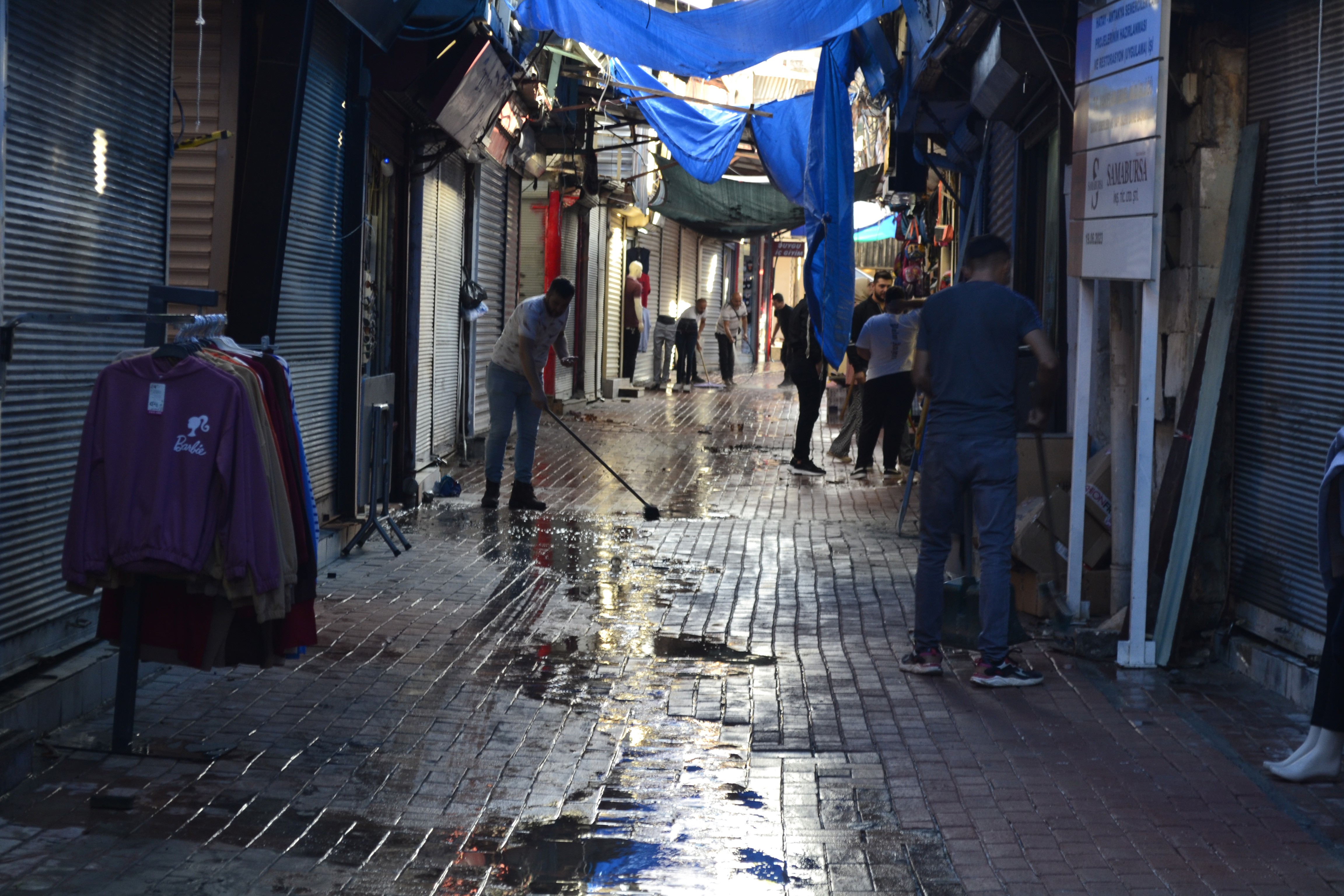 Hatay’ın Antakya Merkez İlçesi’nde bulunan tarihi Uzun Çarşı