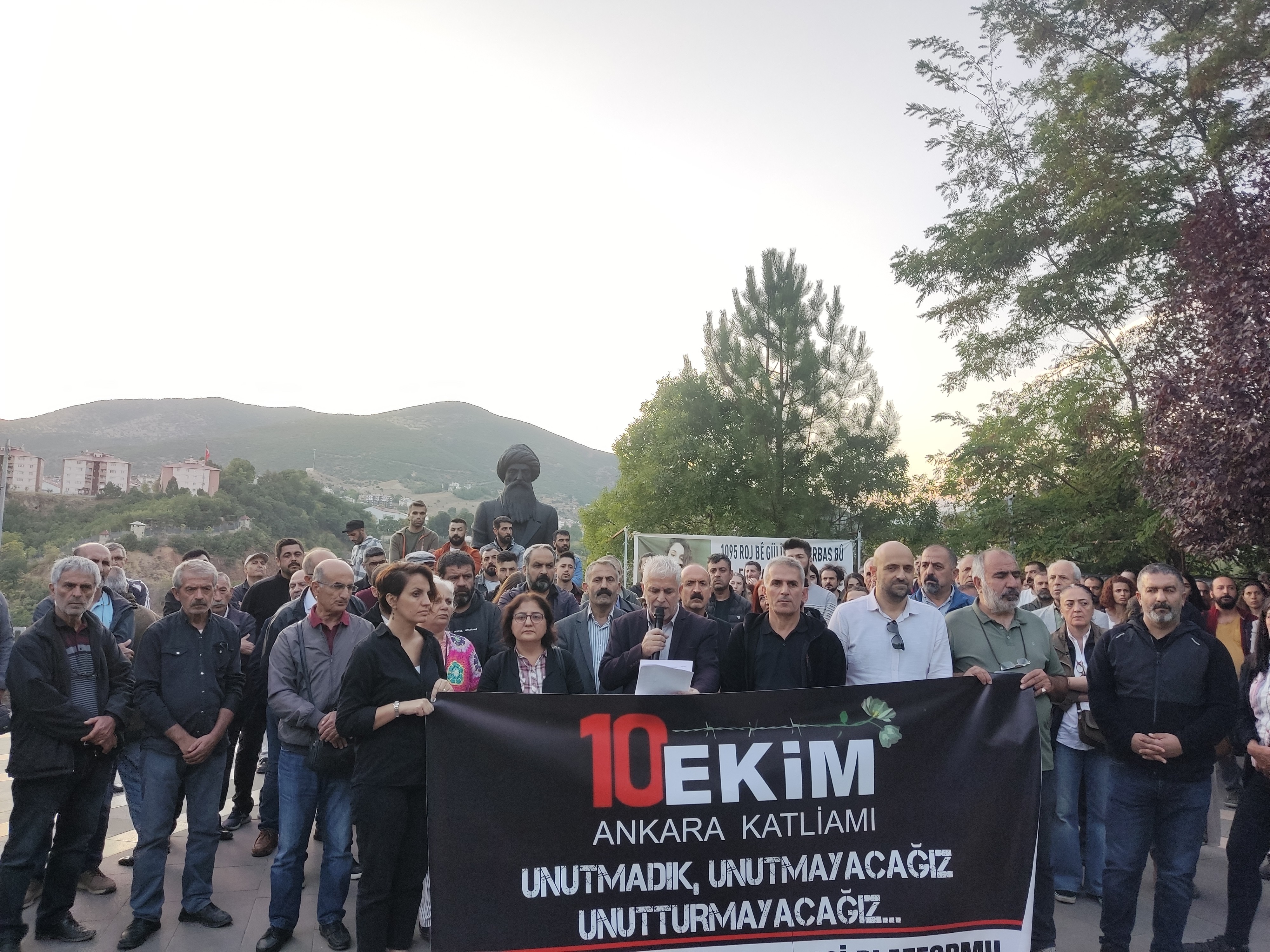 Dersim'de 10 ekim anması