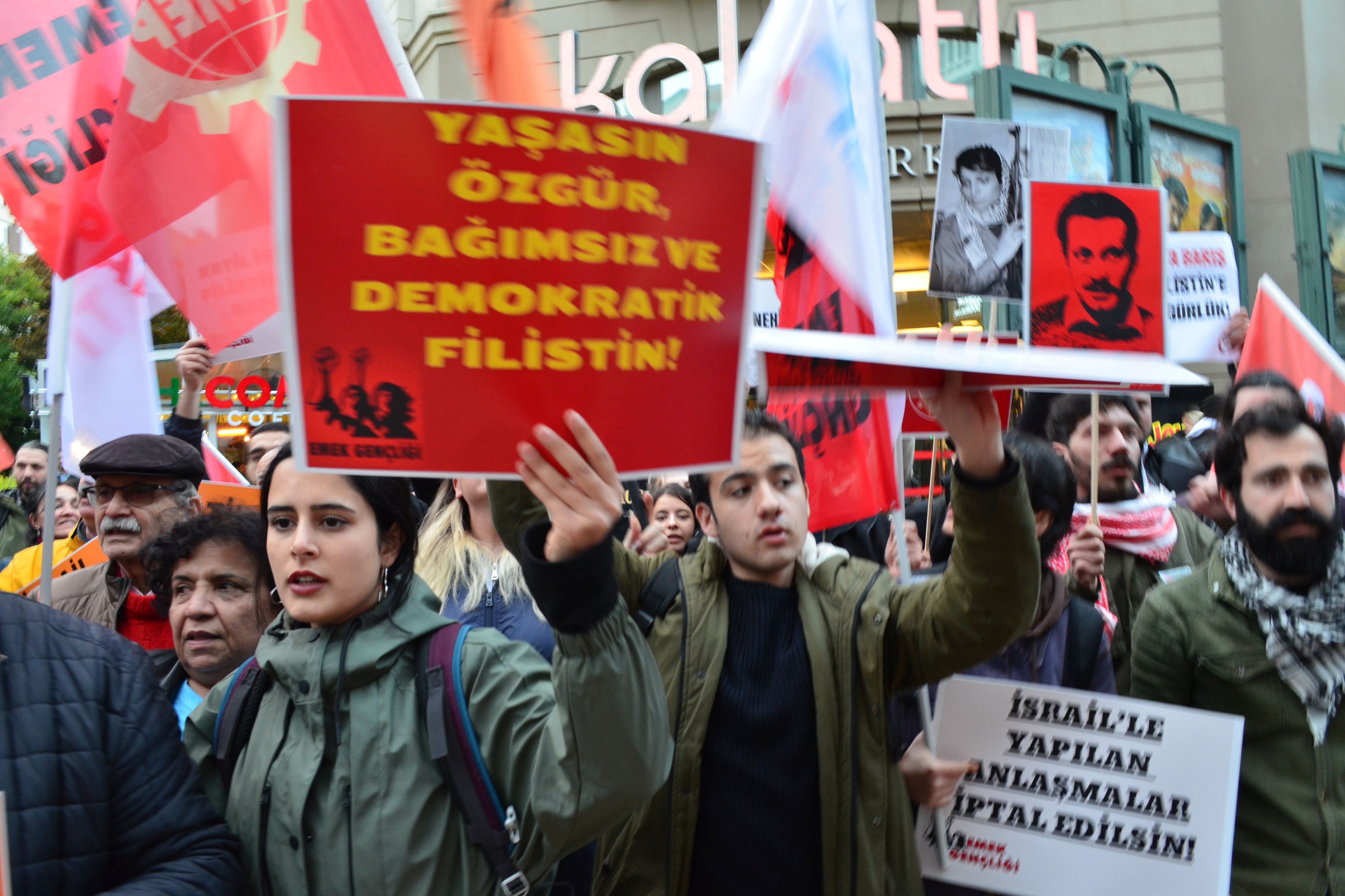 Eskişehir İsrail protestosu