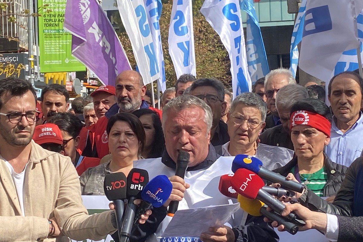 Ankara'da İsrail protestosu