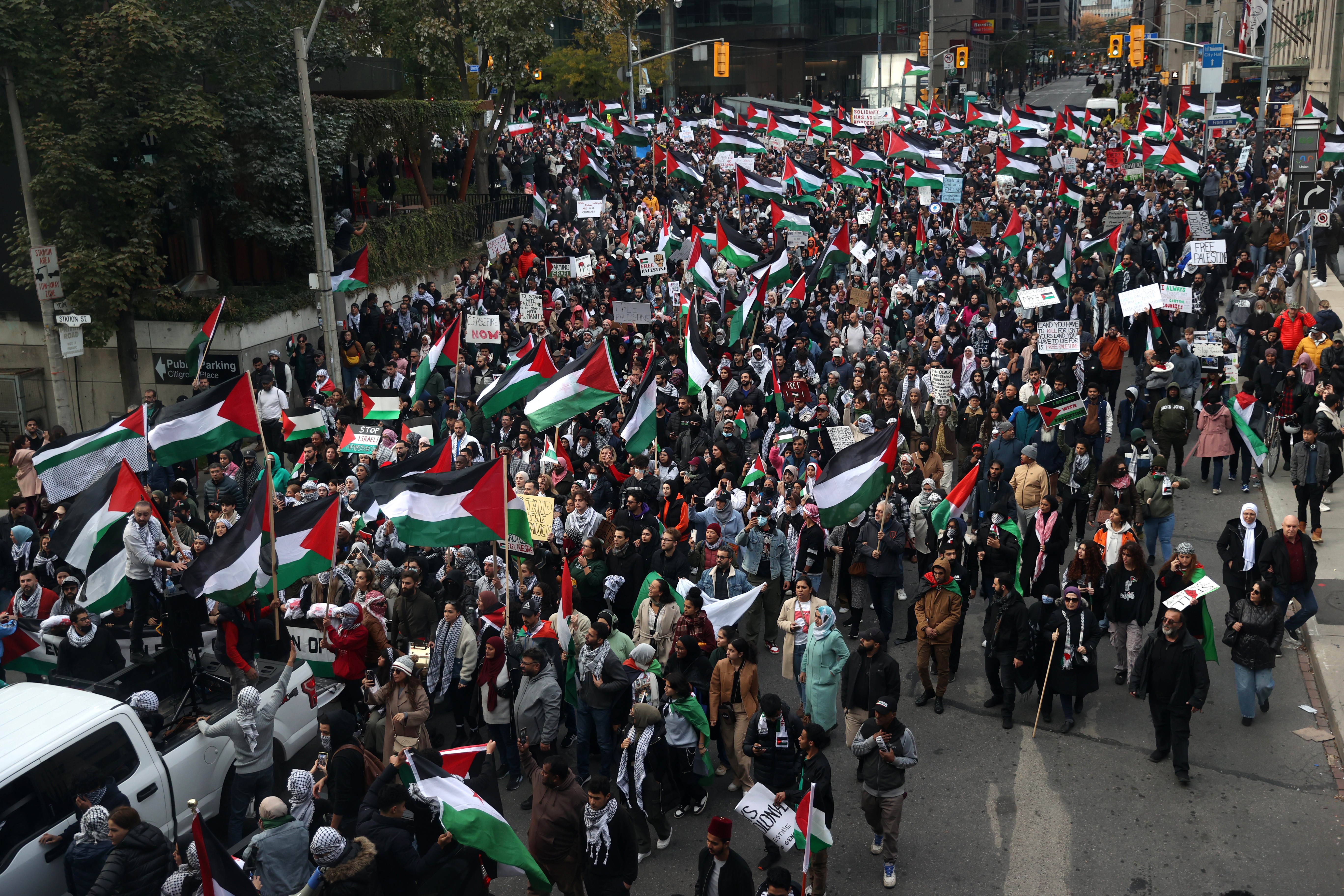 Toronto'da yapılan eylem