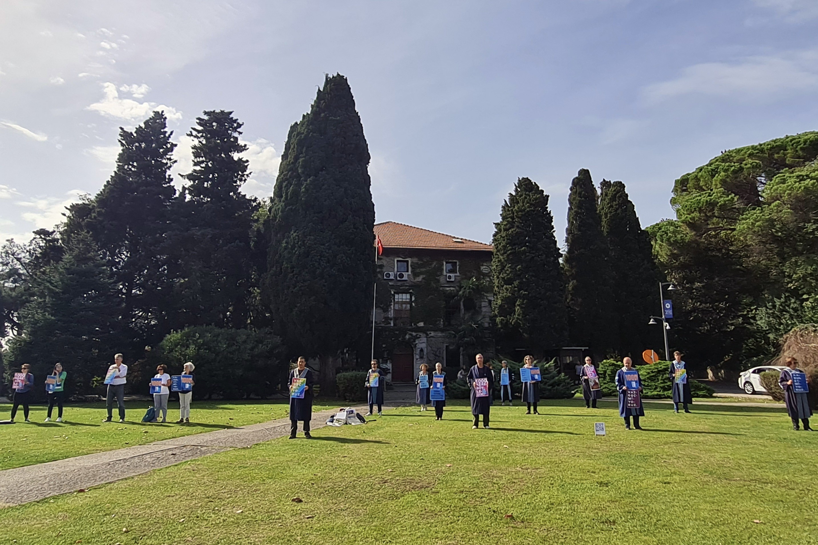 Boğaziçi akademisyen nöbeti