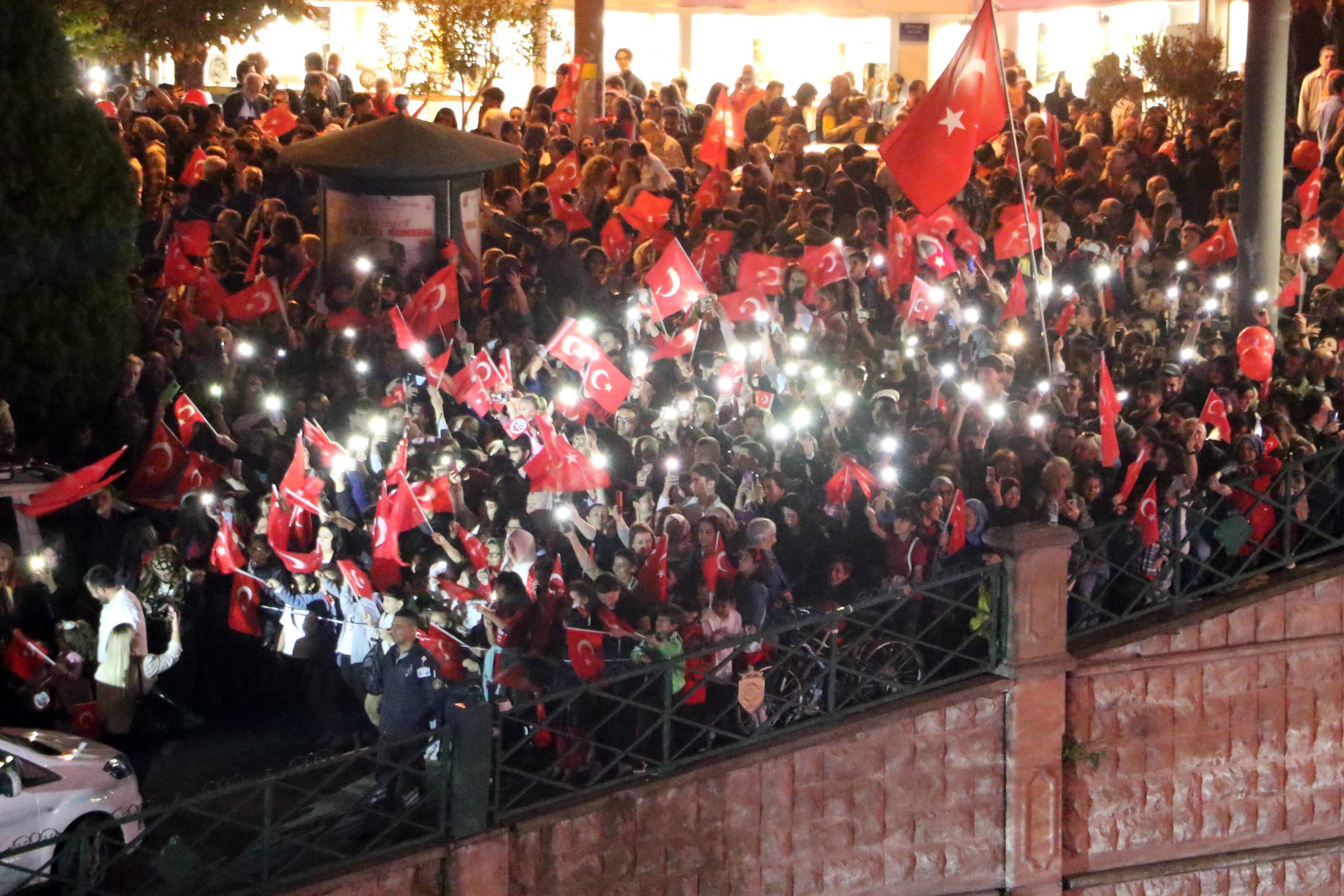 Eskişehir'de Cumhuriyet Bayramı kutlaması