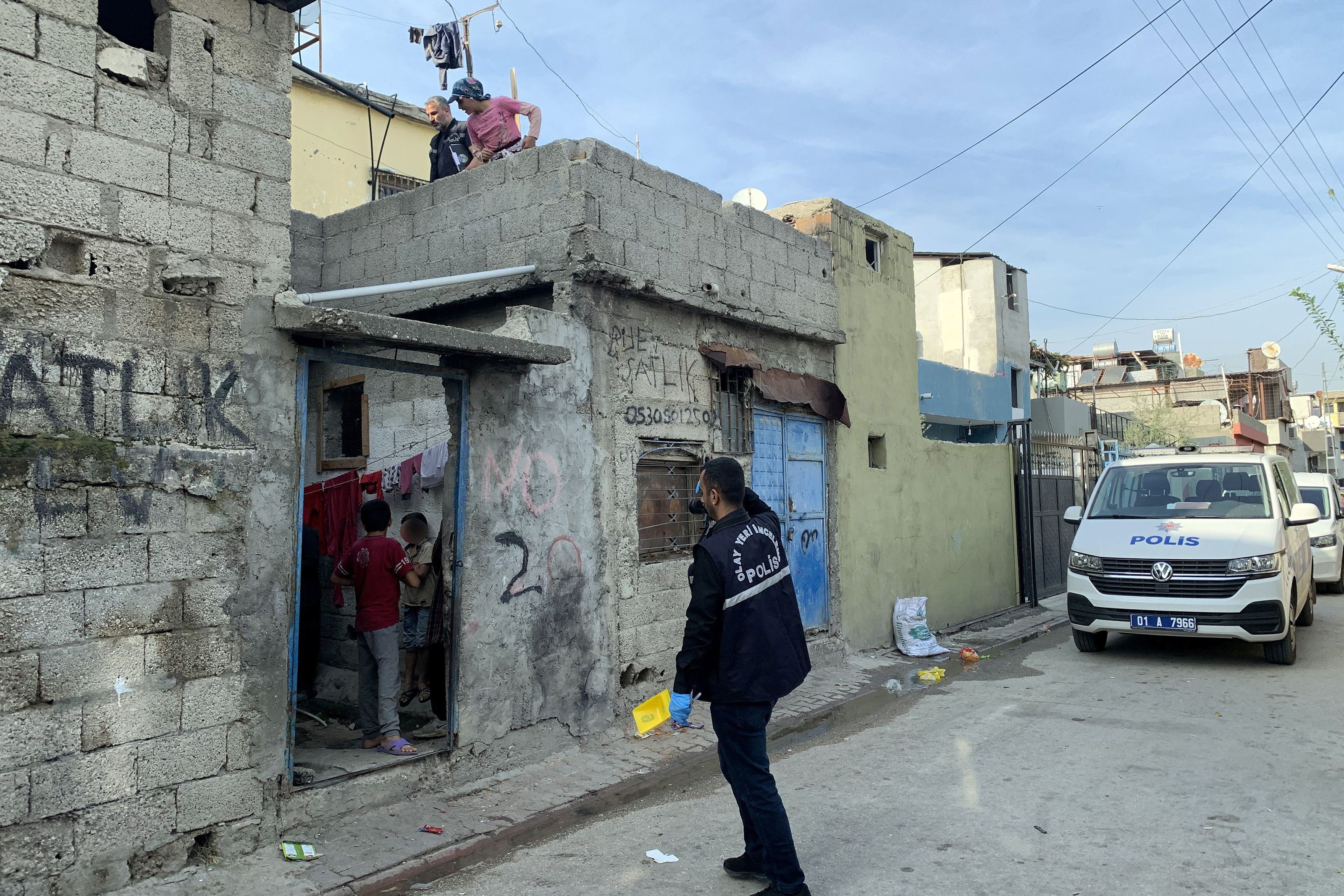 6 yaşındaki Fatma'nın vurulduğu sokak 