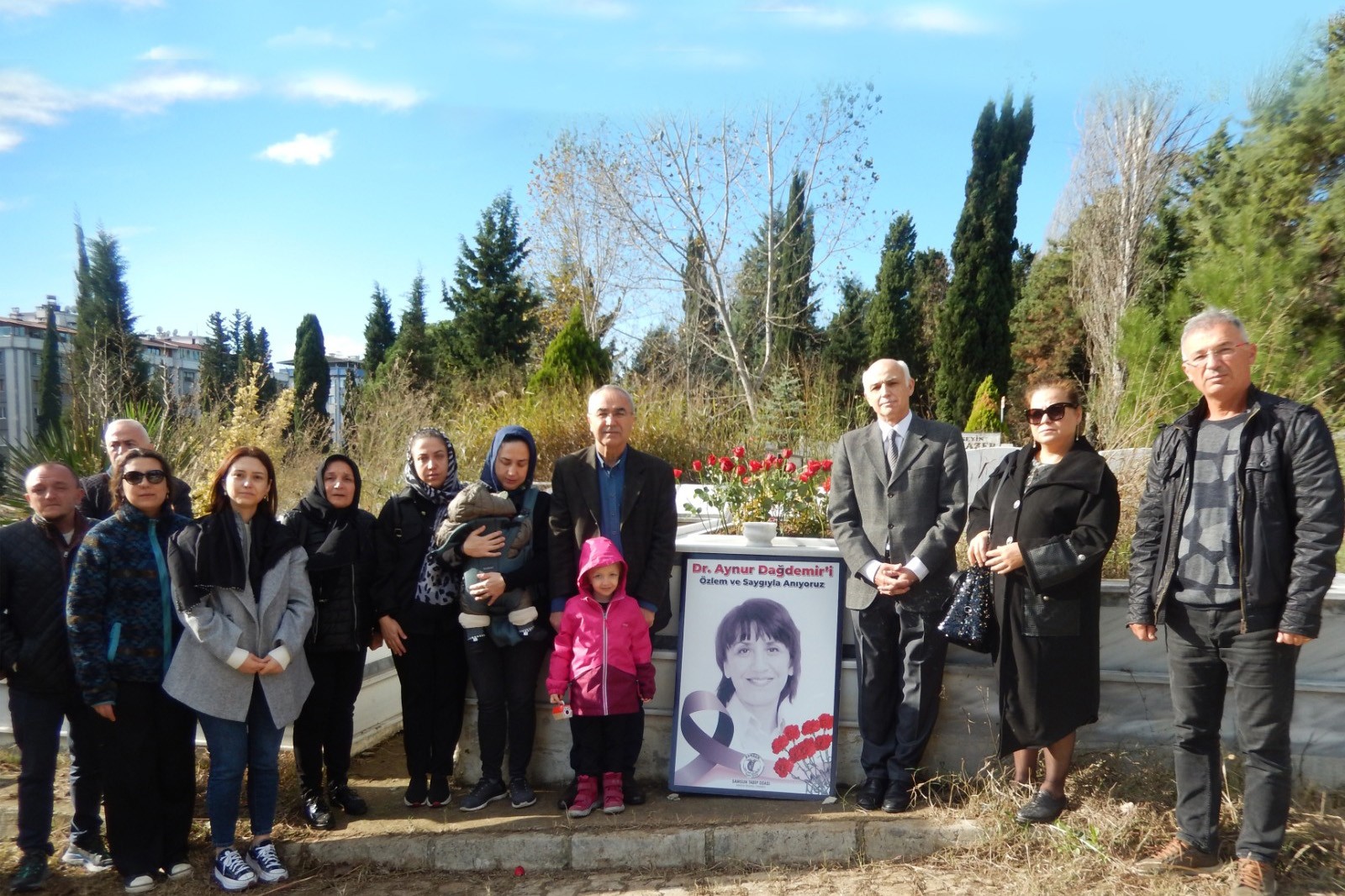 Dr. Aynur Dağdemir mezarı başında anıldı