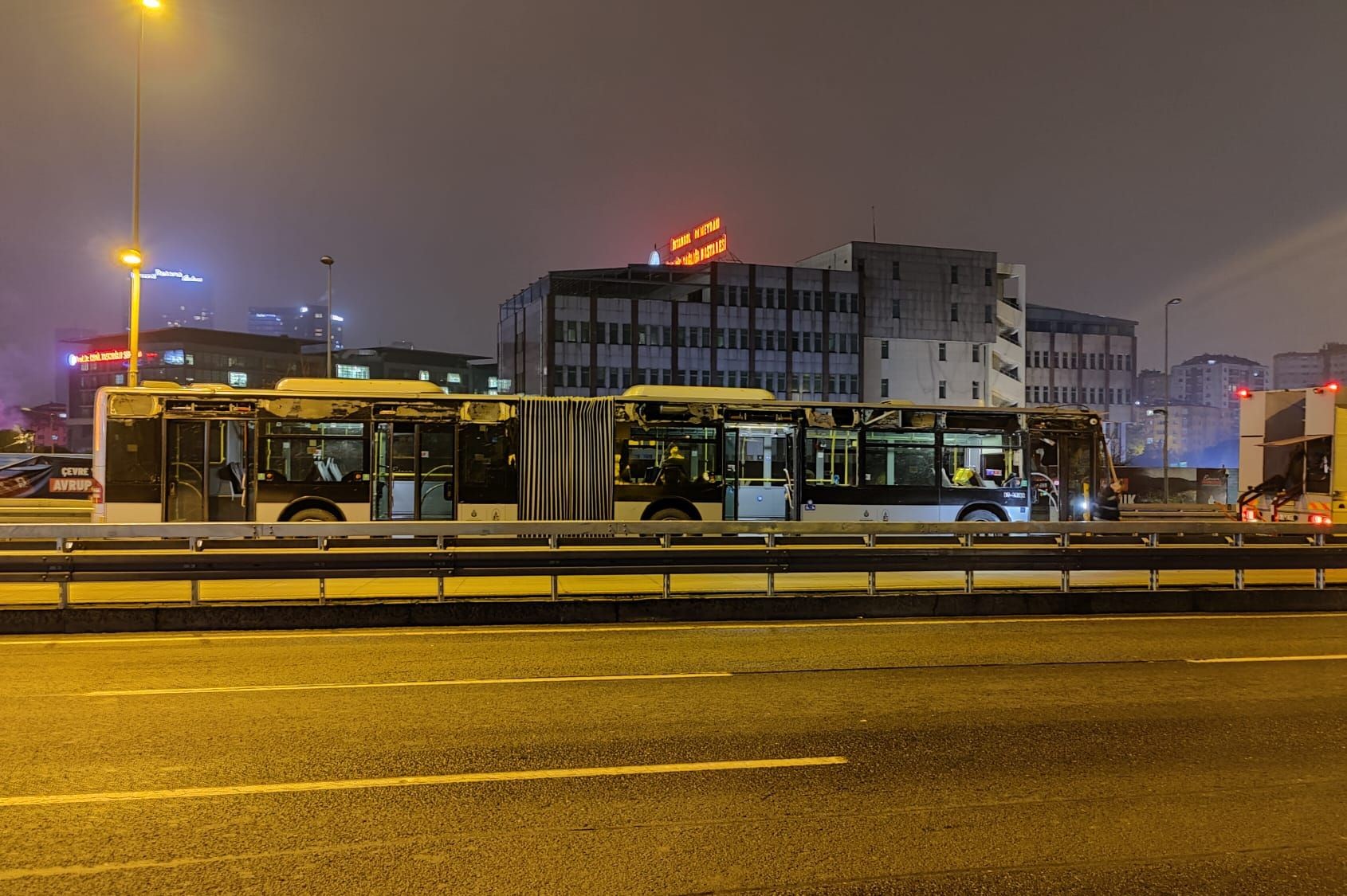 metrobüs kaza