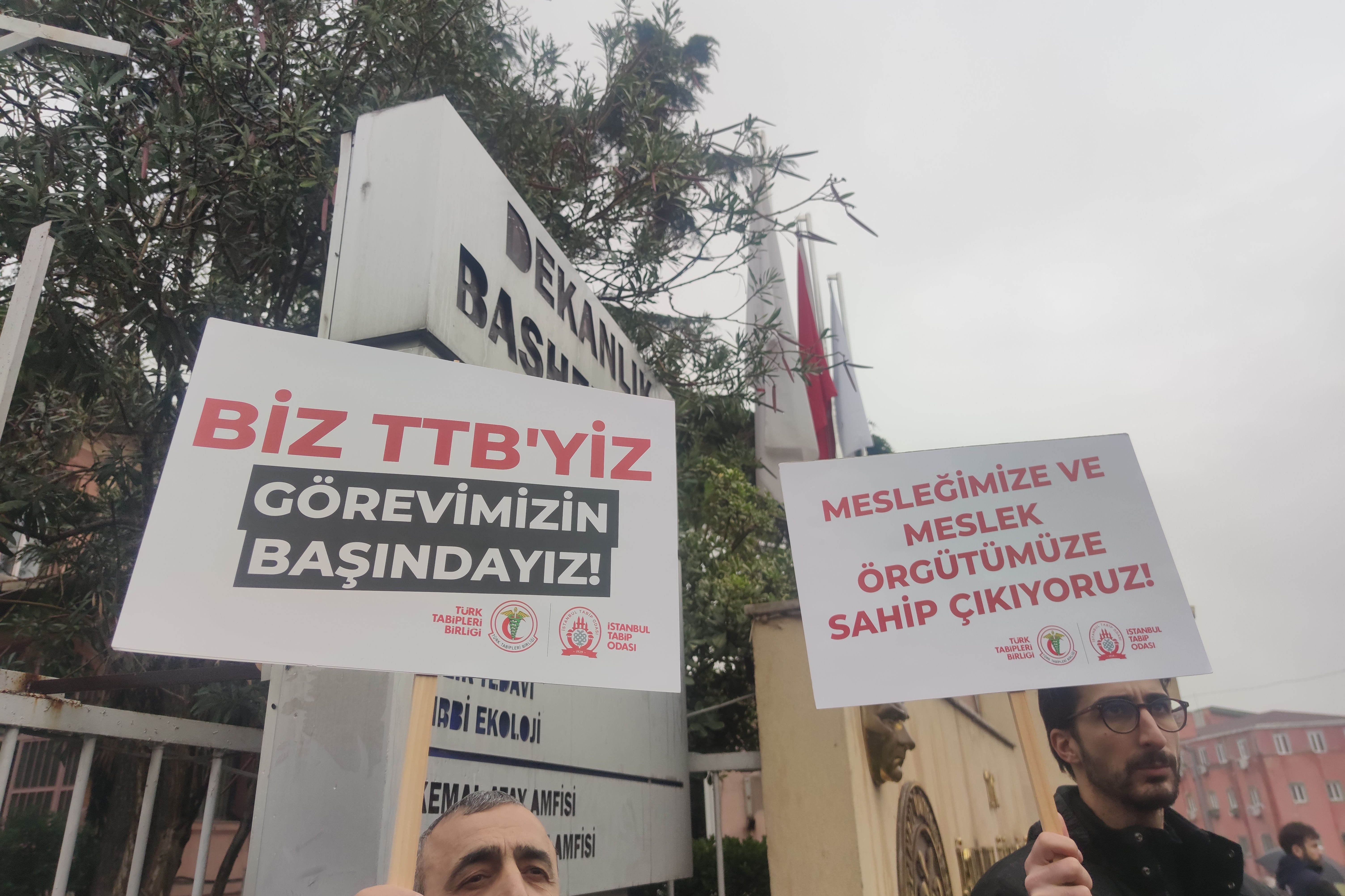 TTB davası ile ilgili İstanbul'da yapılan açıklama