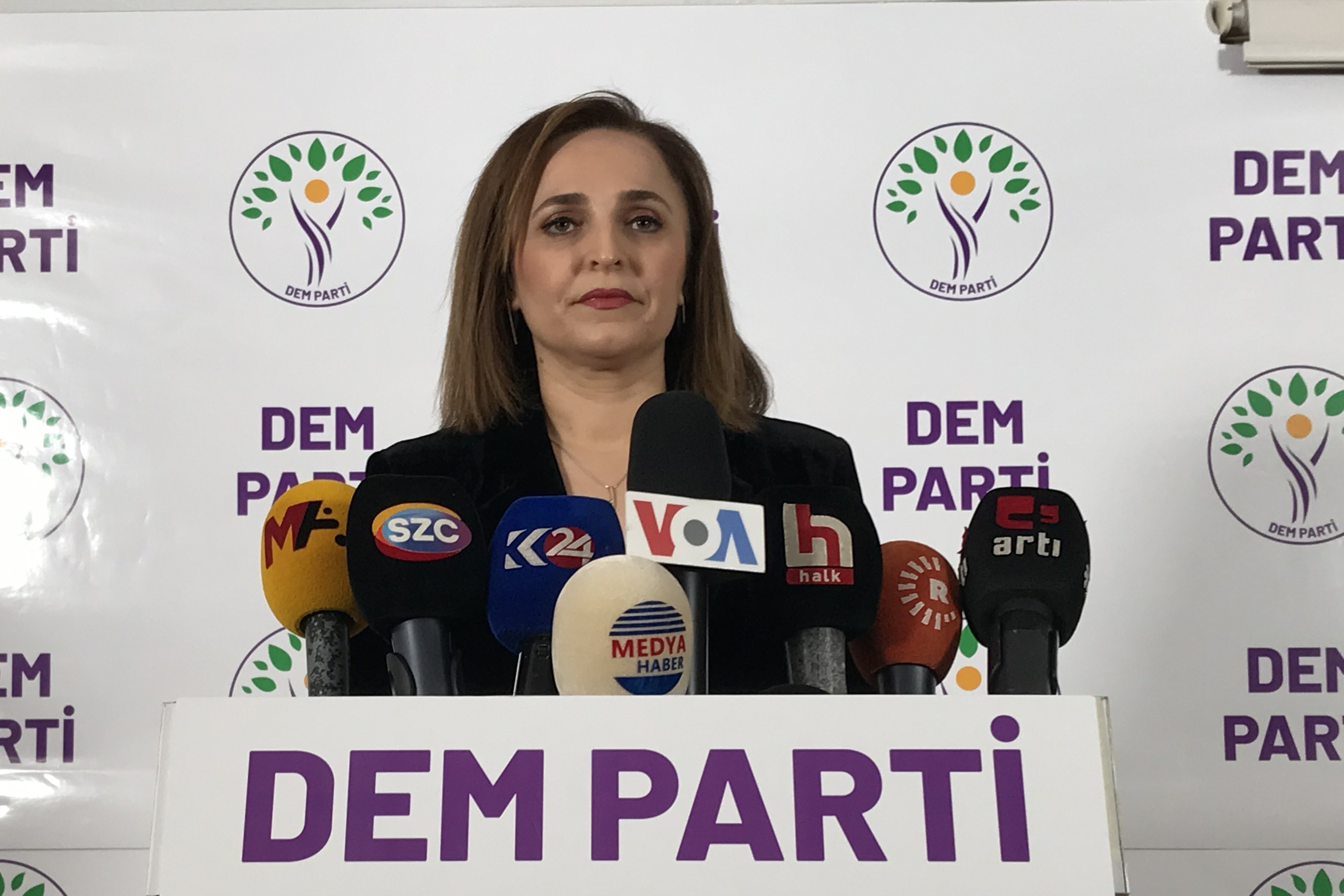 DEM Parti Sözcüsü Ayşegül Doğan