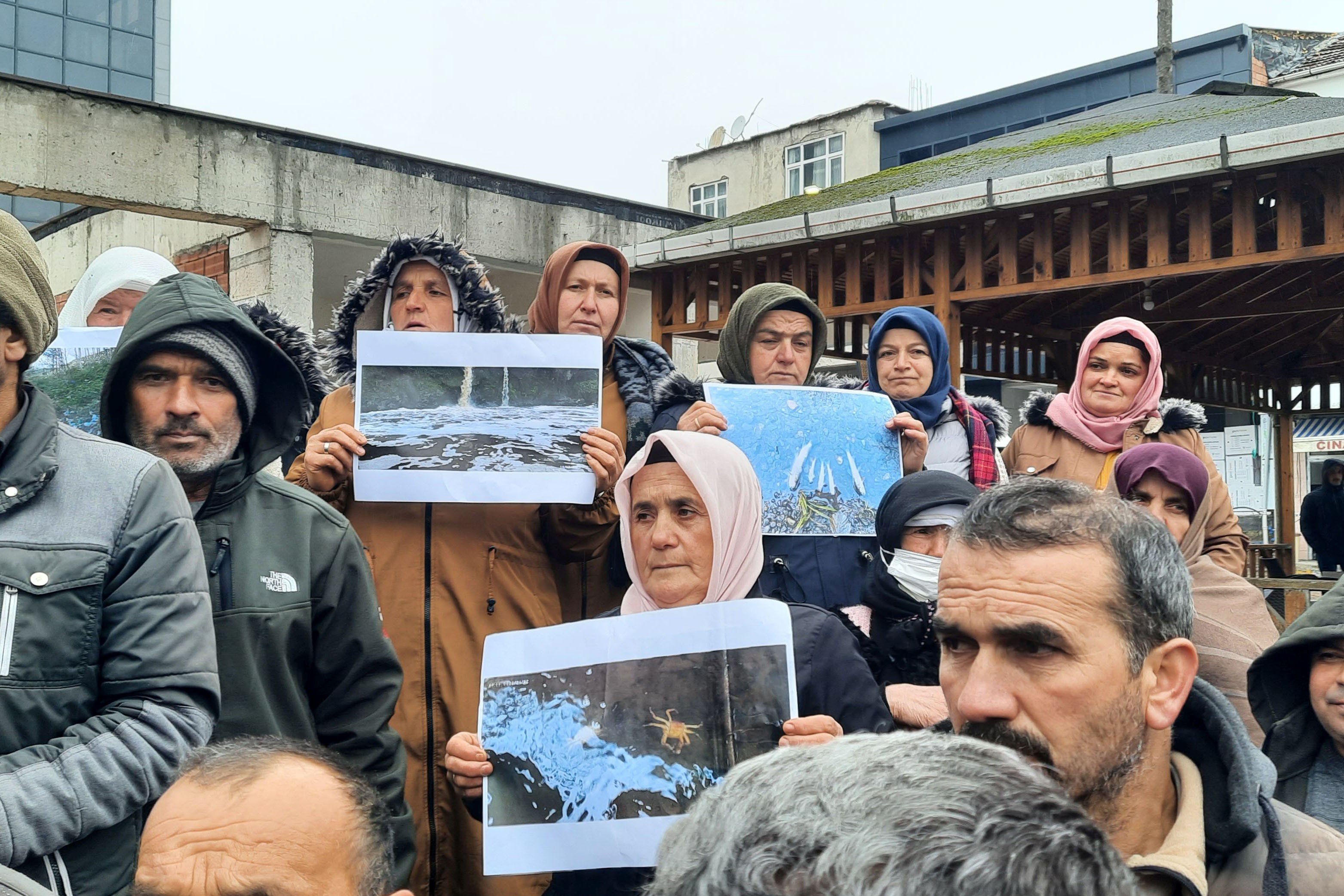 Ordu Çaybaşı'da dereleri kirleten çöp tesisine tepki