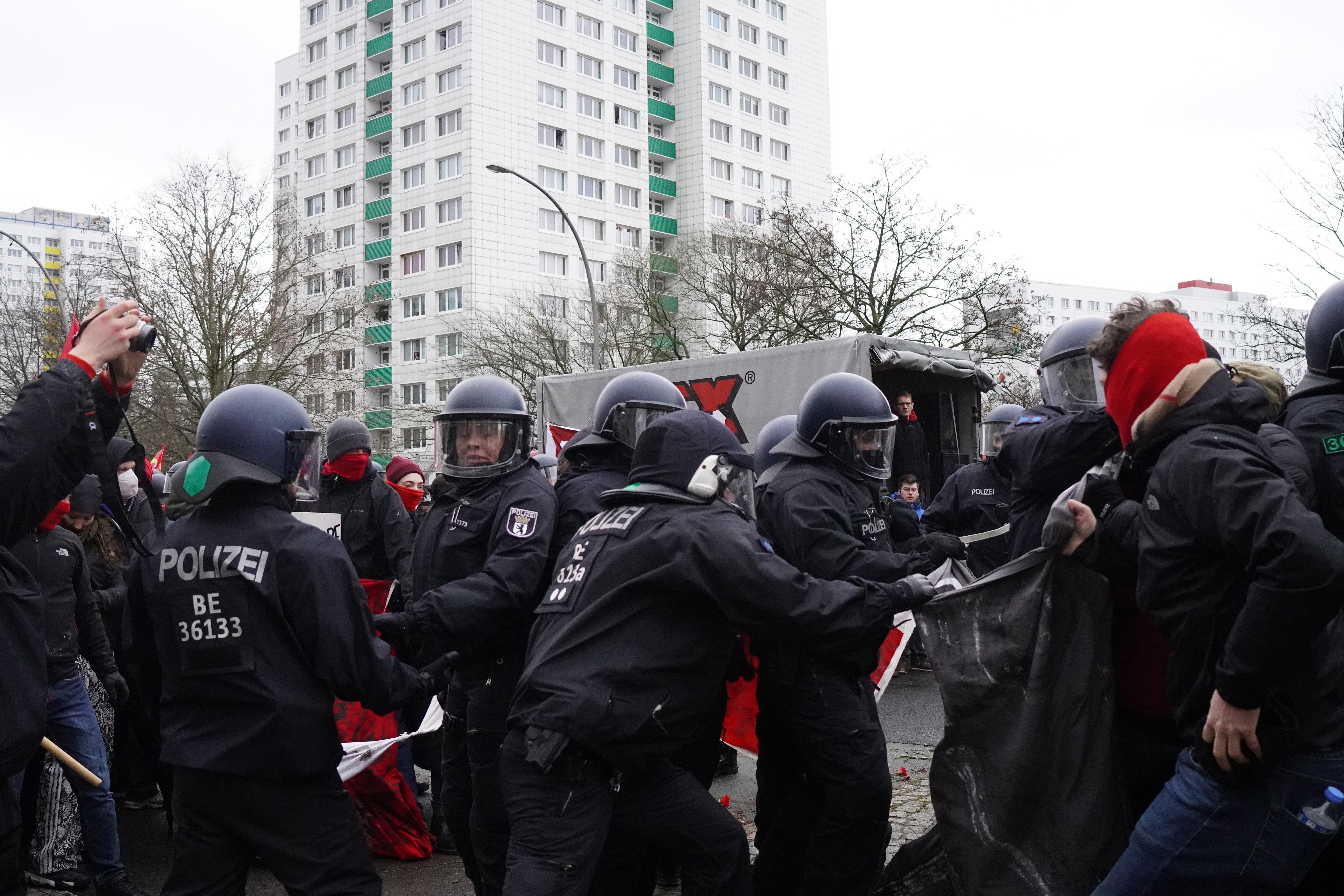 Almanya'da polis müdahalesi