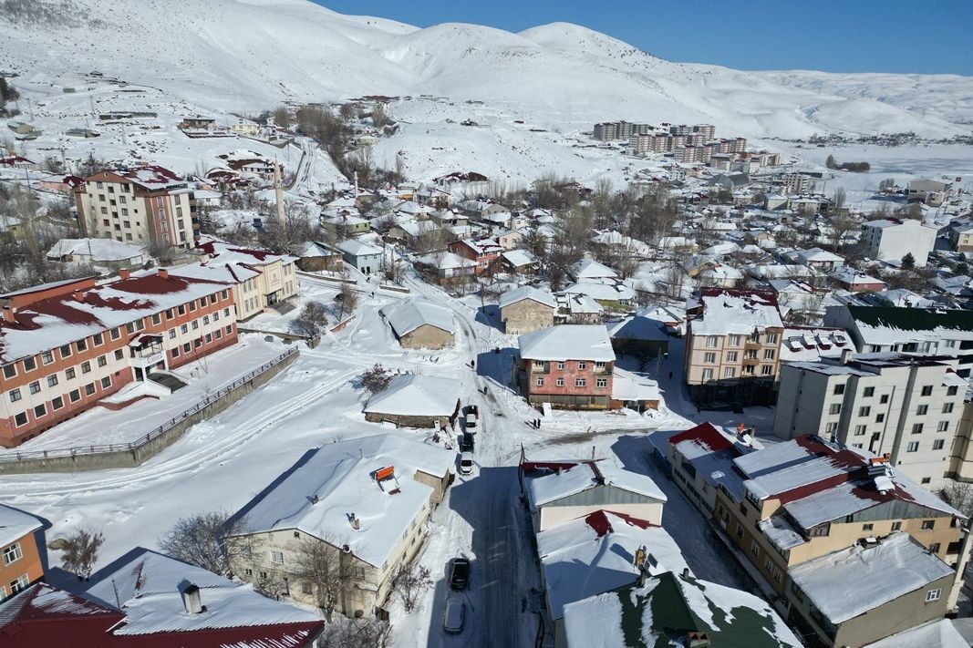 Dersim'de kar yağışı