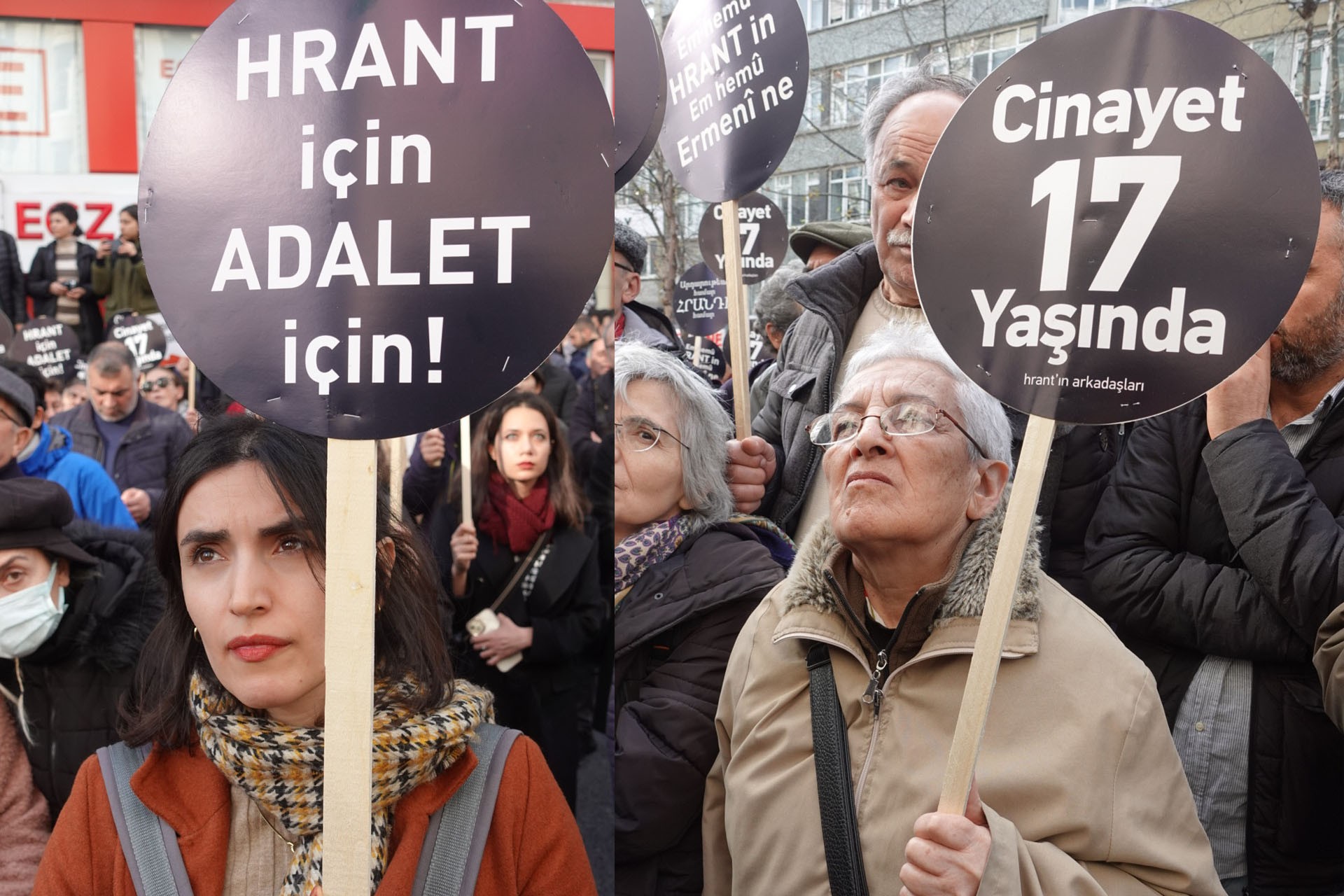 Hrant Dink anmasına katılanlar