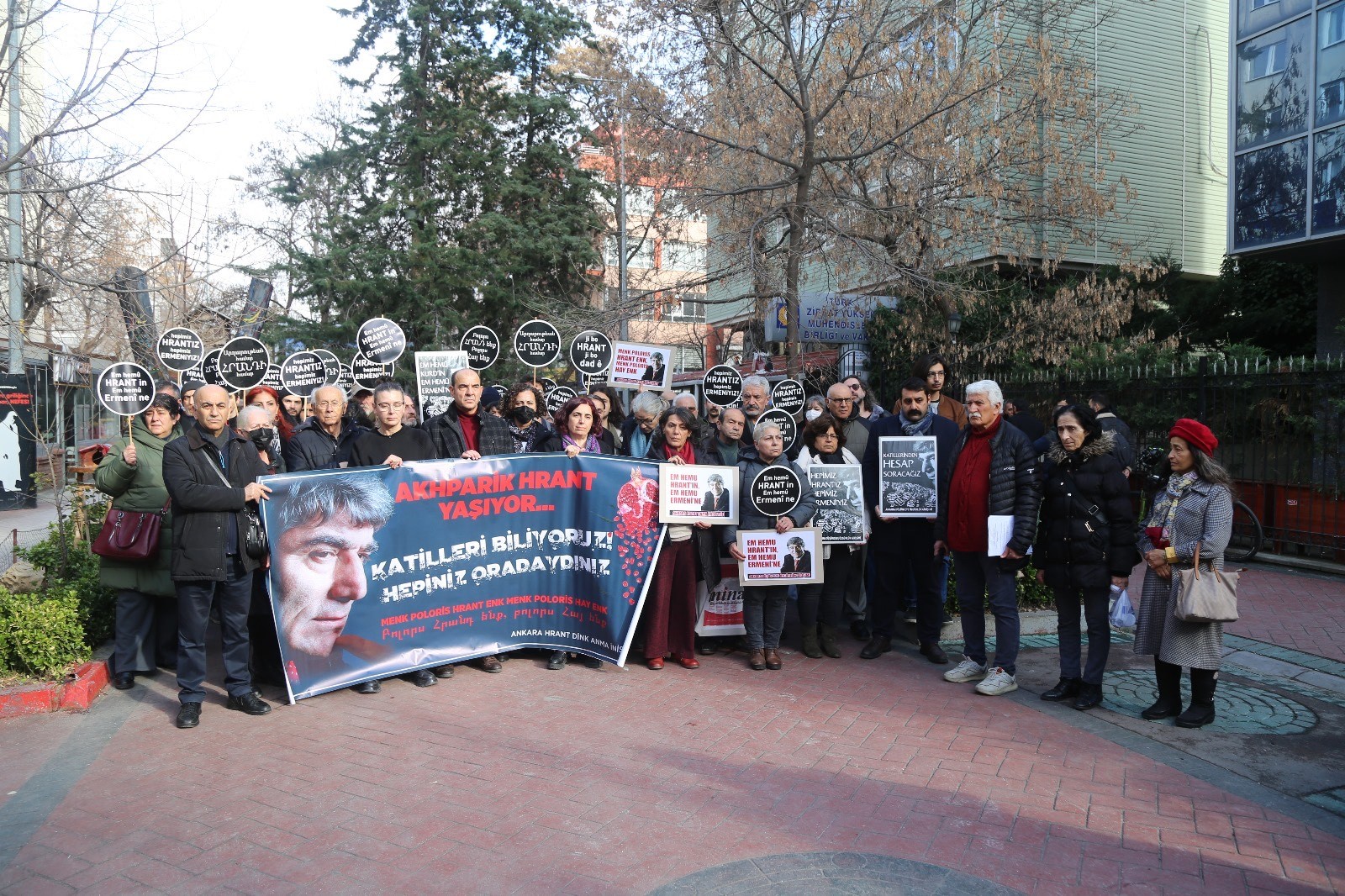 İHD Ankara Şubesi Hrant Dink anma