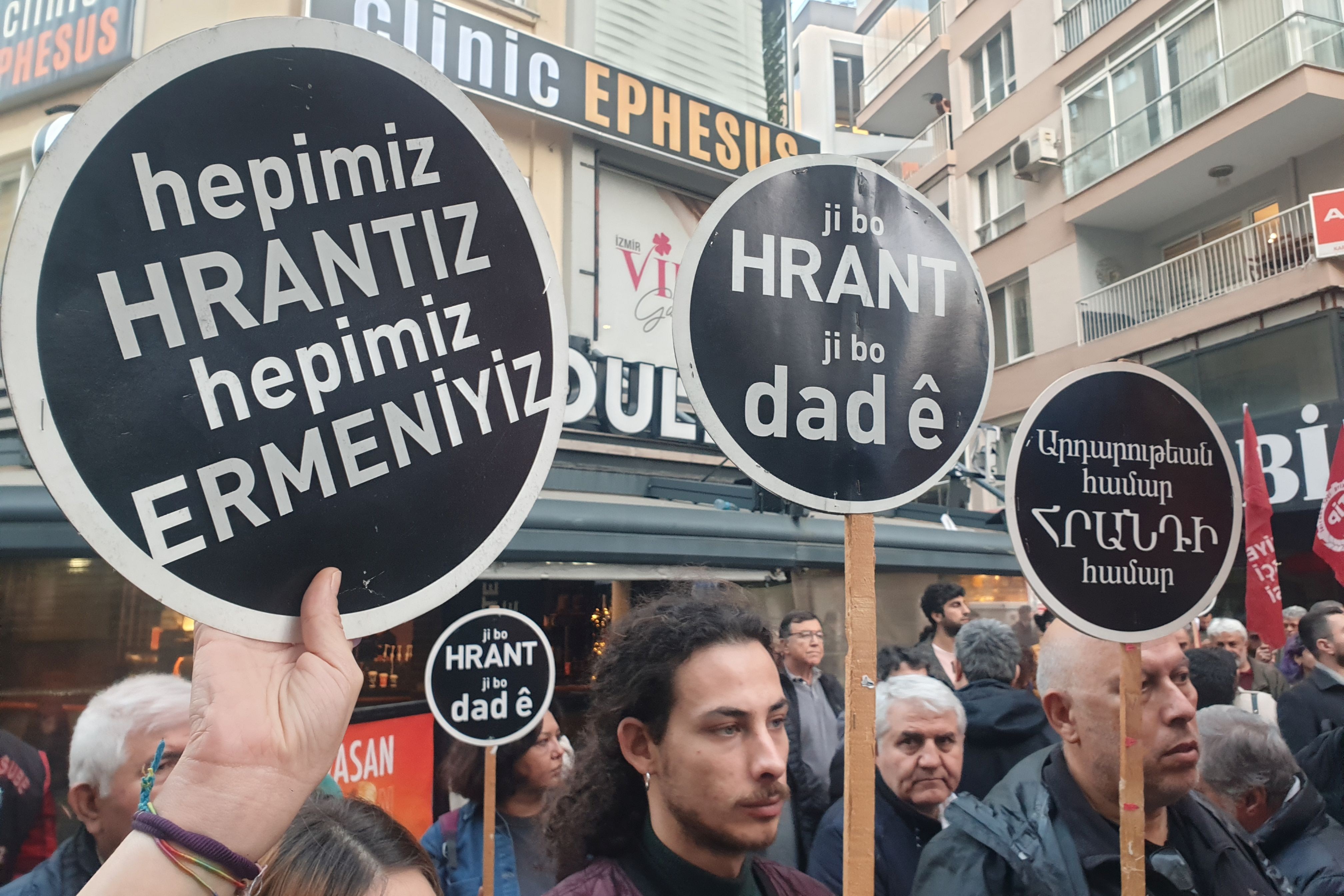 İzmir'de Hrant Dink anması