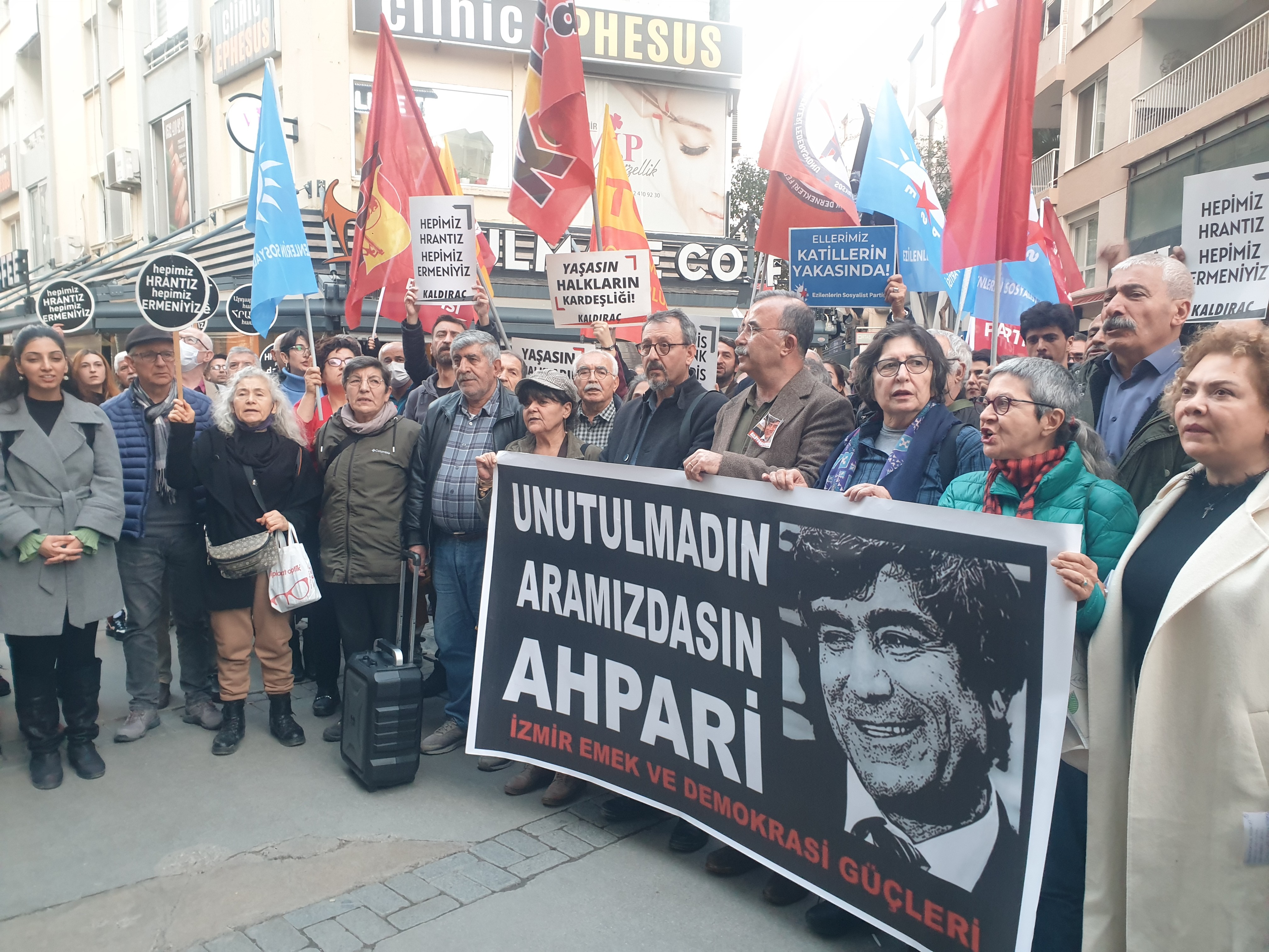 İzmir'de Hrant Dink anması