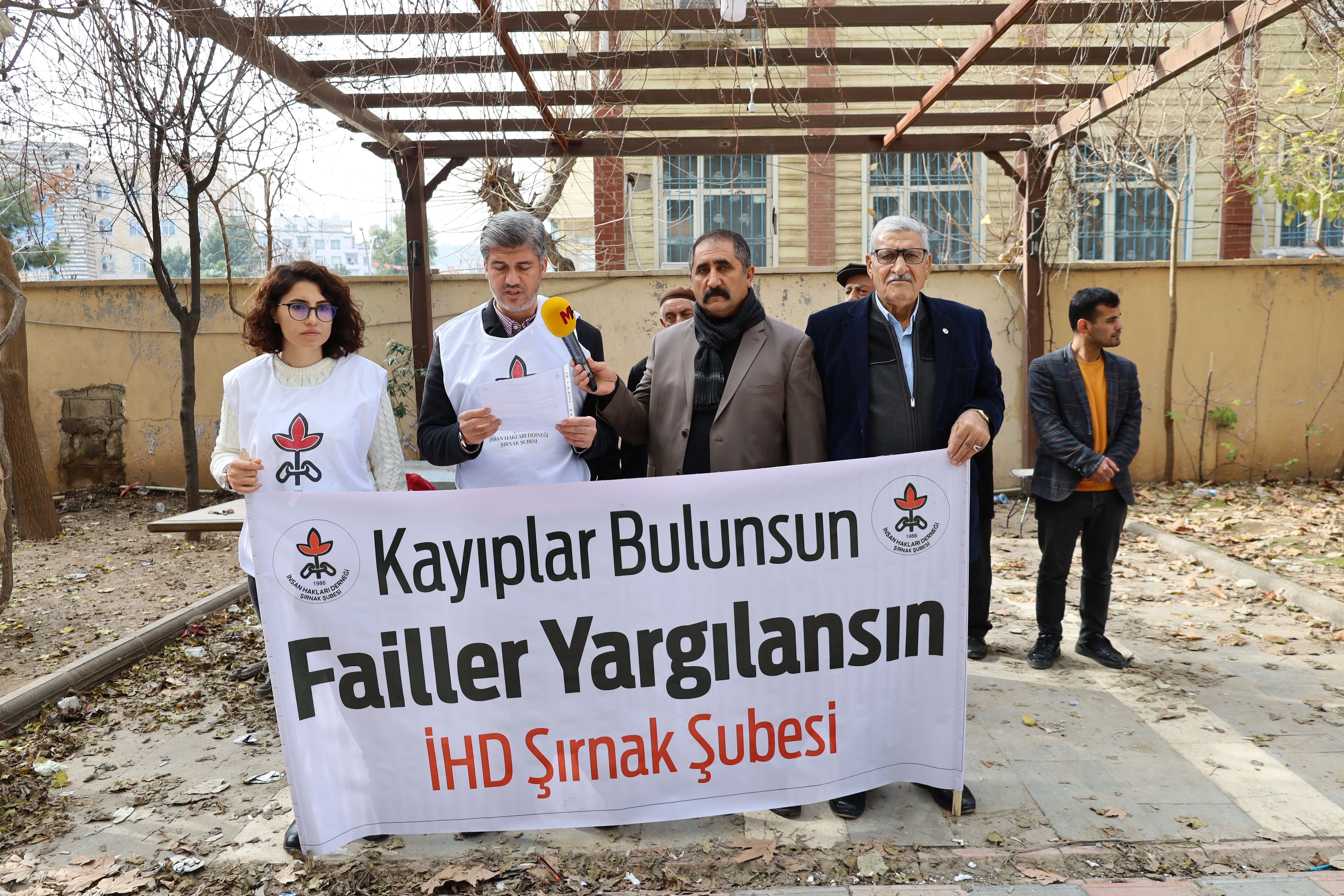 Kayıp yakınları eylemi