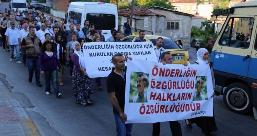 DEM-GENÇ çadır baskınını ve tecridi protesto etti