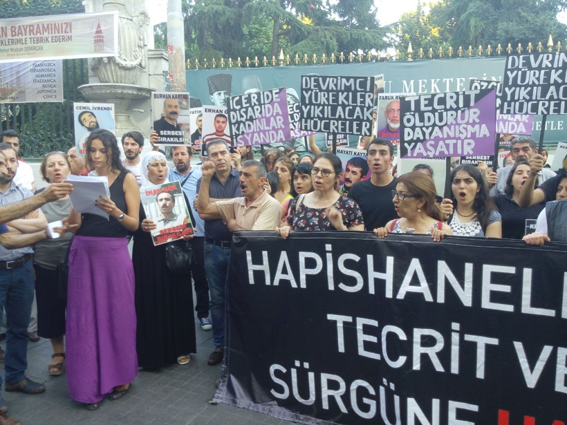 Kadın mahpuslara dönük sevk ve sürgün protesto edildi