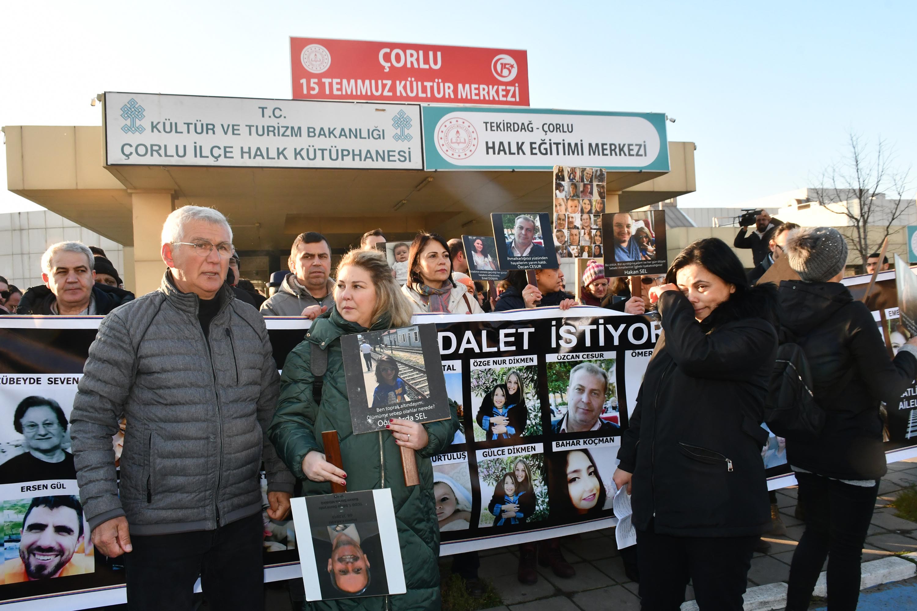 Çorlu tren katliamı davası aileler 