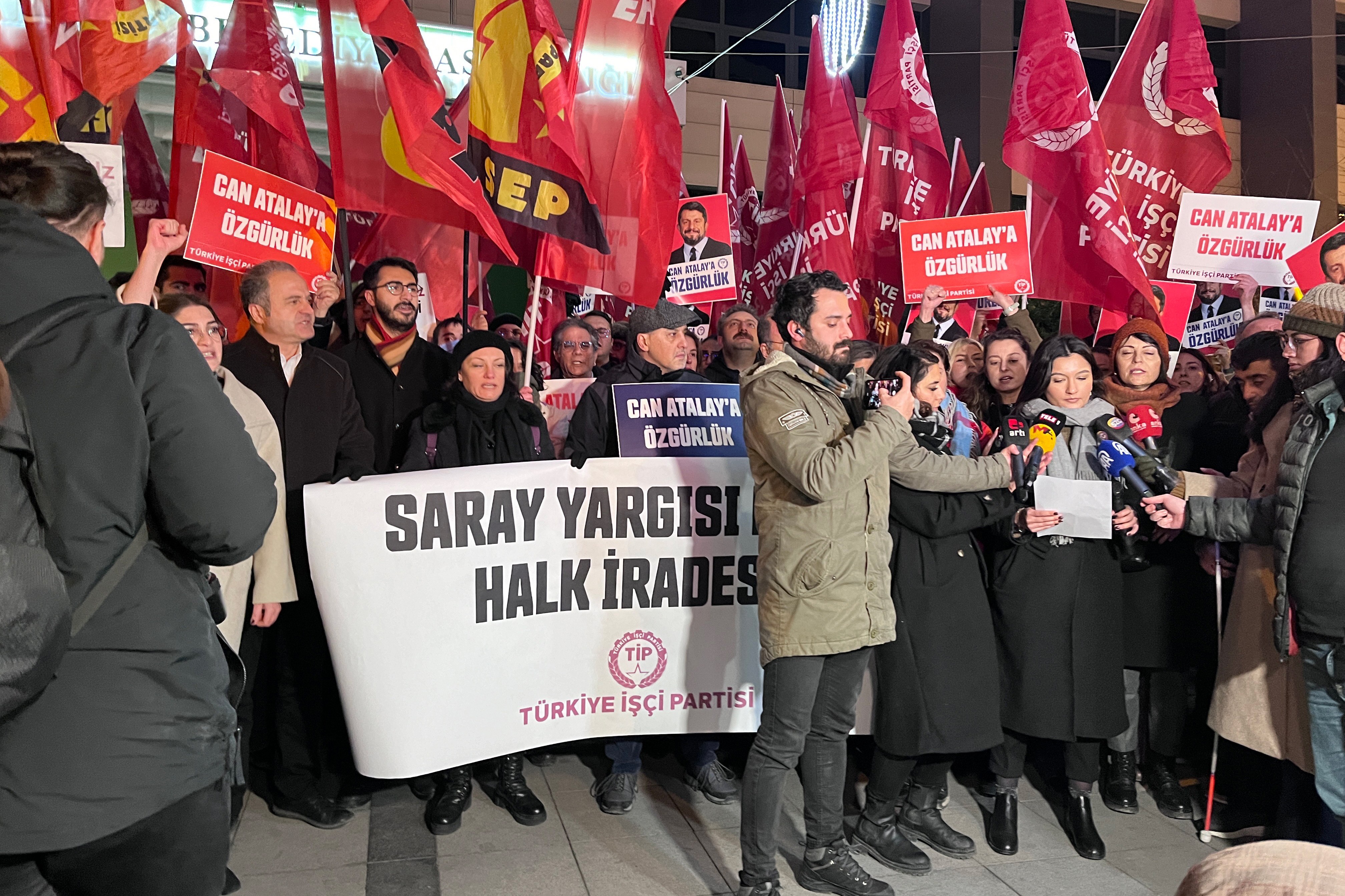 Ankara'da Can Atalay açıklaması