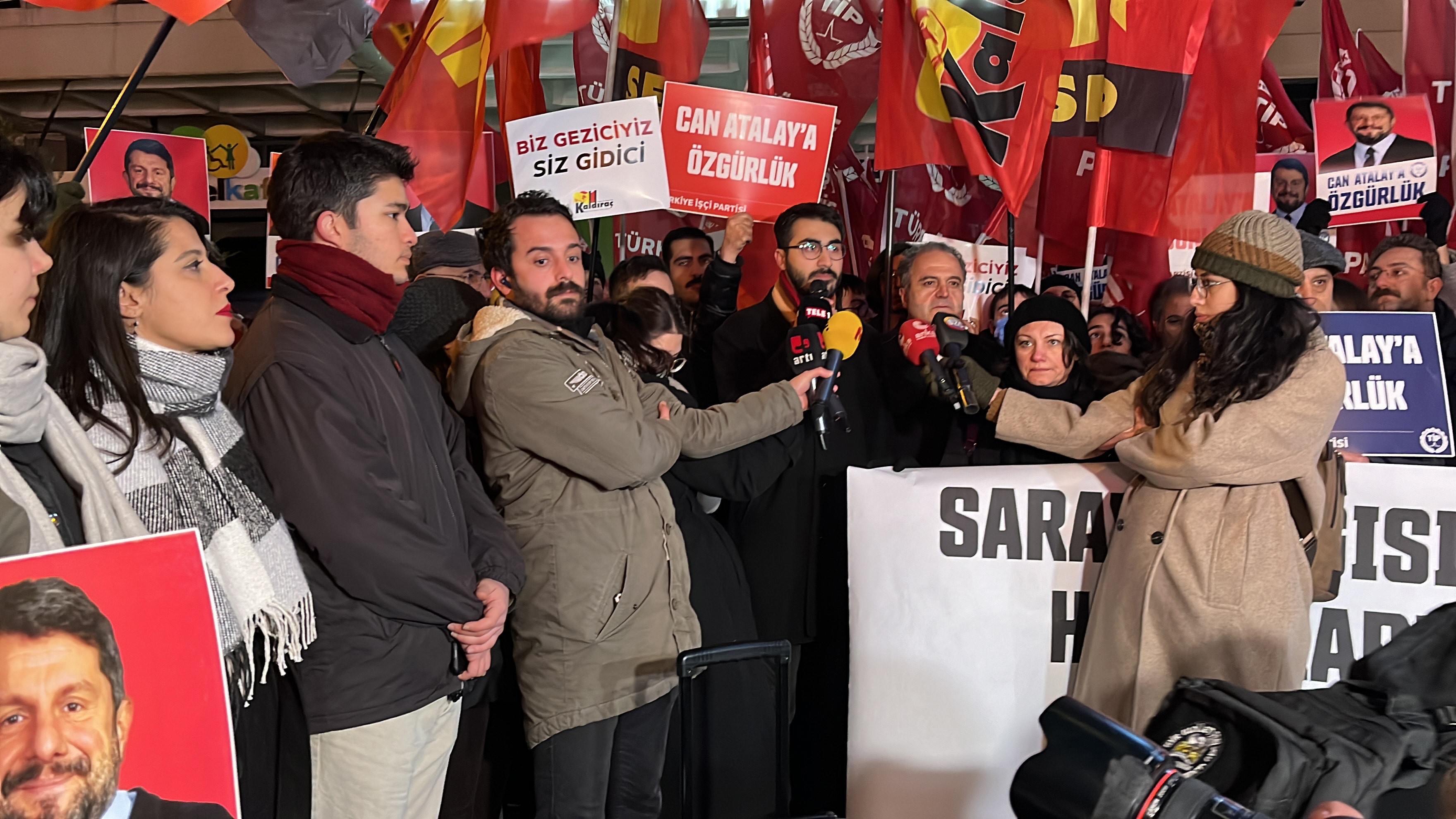 Ankara'da Can Atalay açıklaması