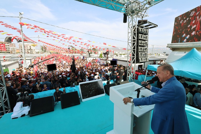 Erdoğan Hatay'da