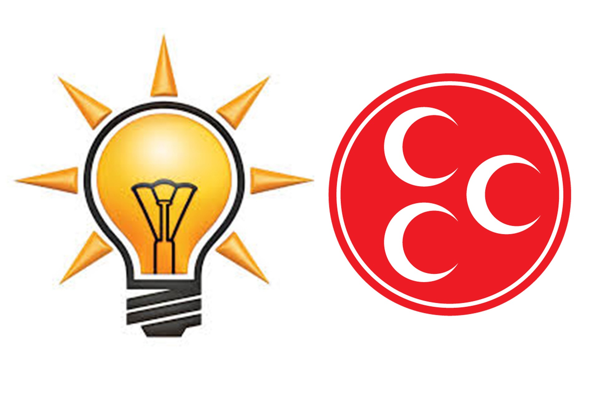 AKP ve MHP logosu