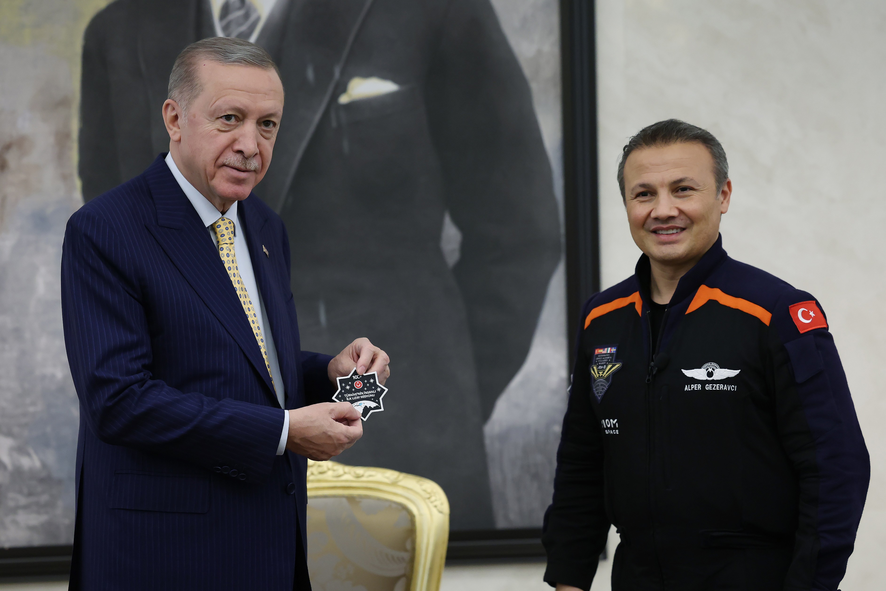 Tayyip Erdoğan ve Alper Gezeravcı 