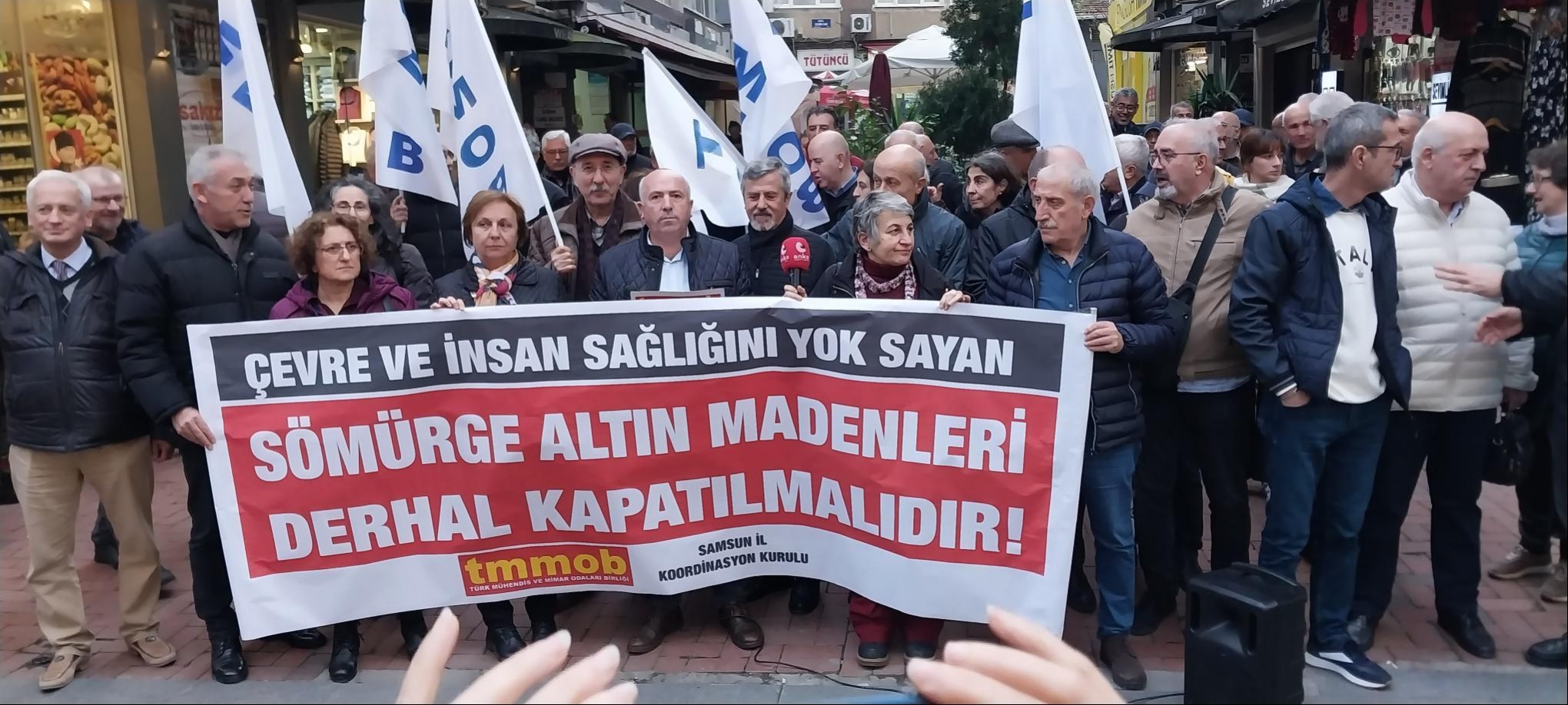 Samsun'da TMMOB ve kitle örgütlerinin açıklaması