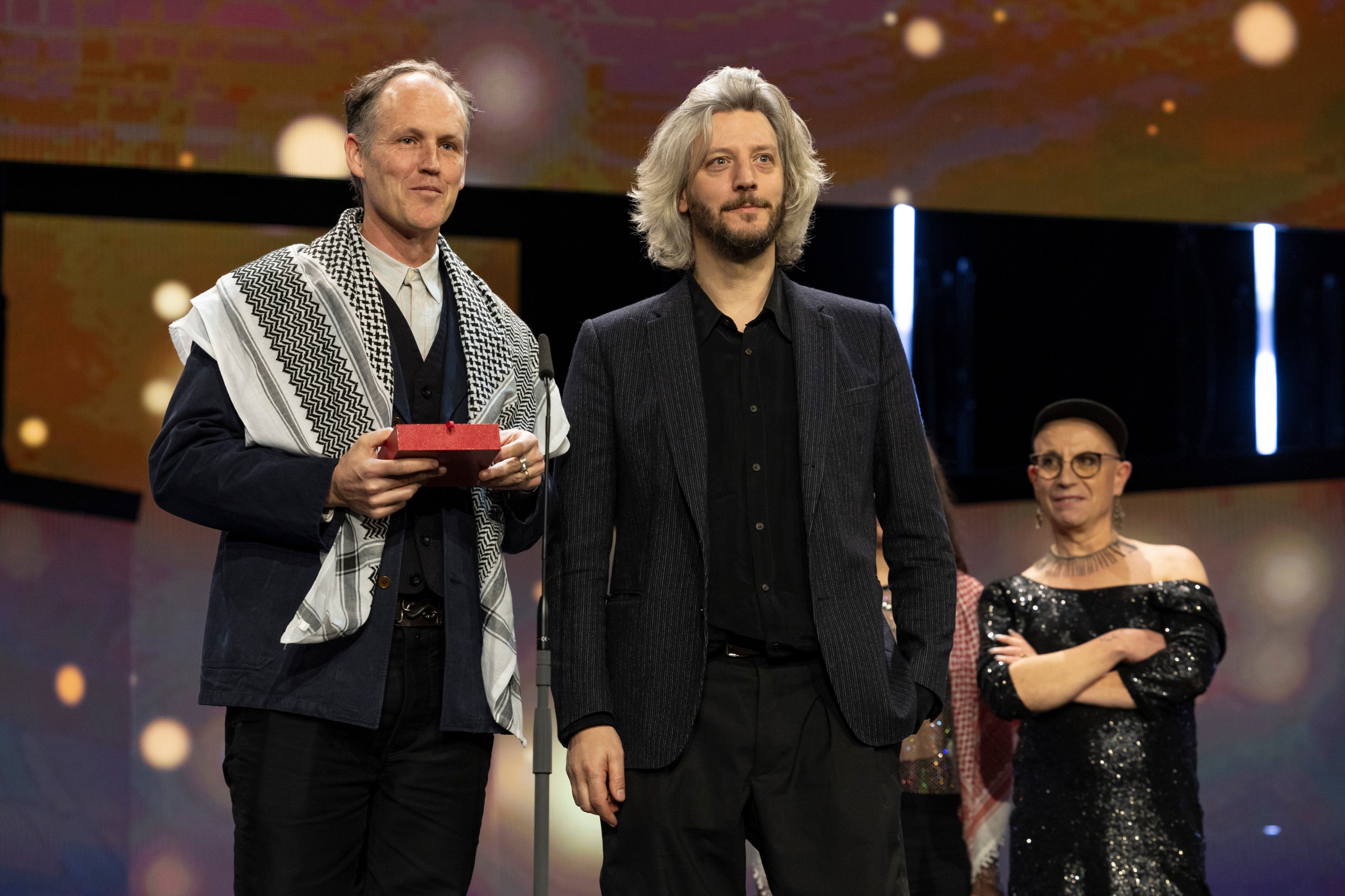 Ben Russell (solda) ve Guillaume Cailleau (sağda) | Fotoğraf: Richard Hübner