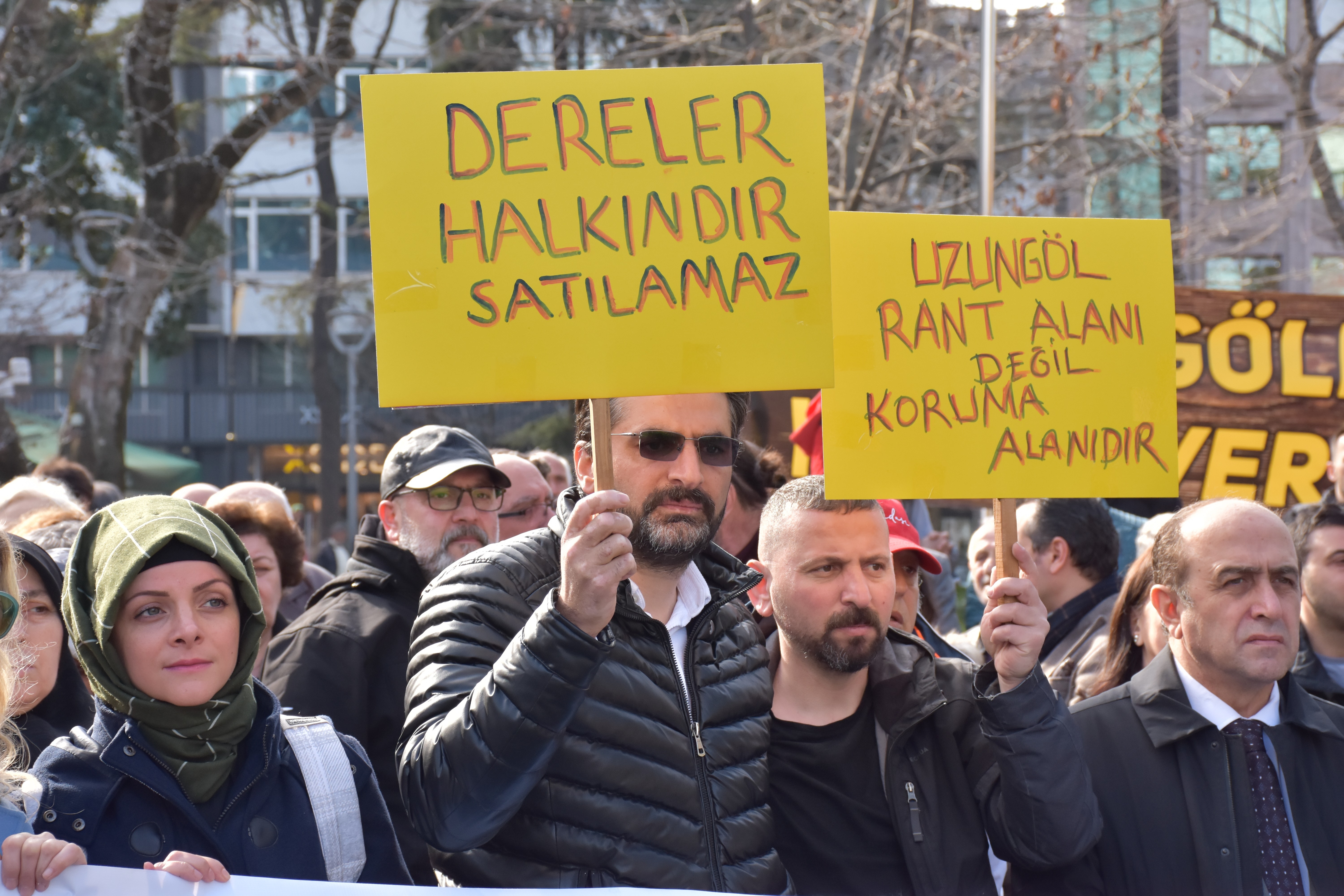 Uzungöl'de HES protestosu