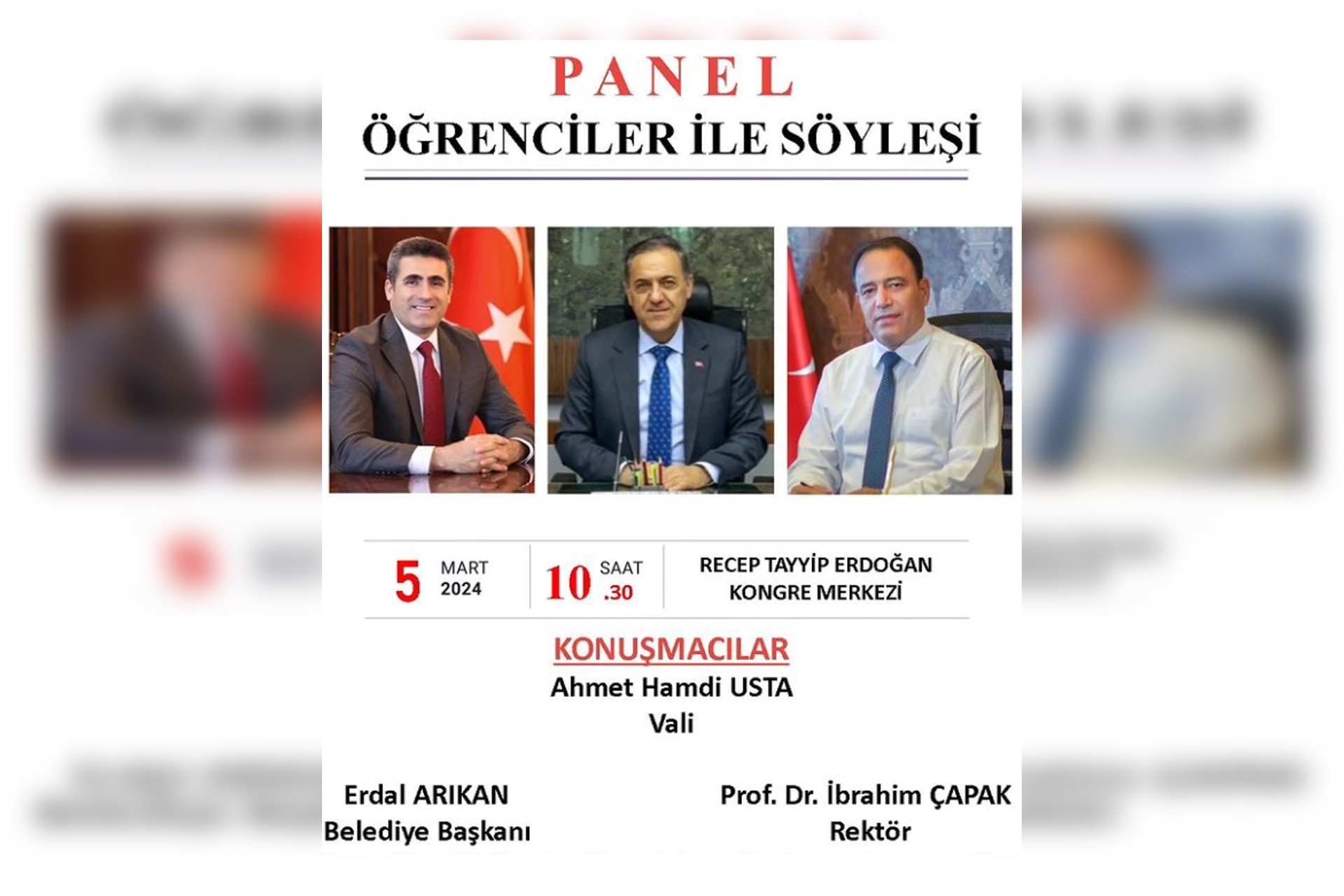 Panel afişi