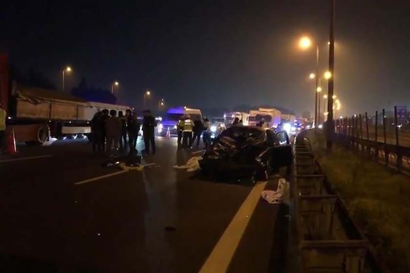 Pendik'te  kişinin öldüğü trafik kazası