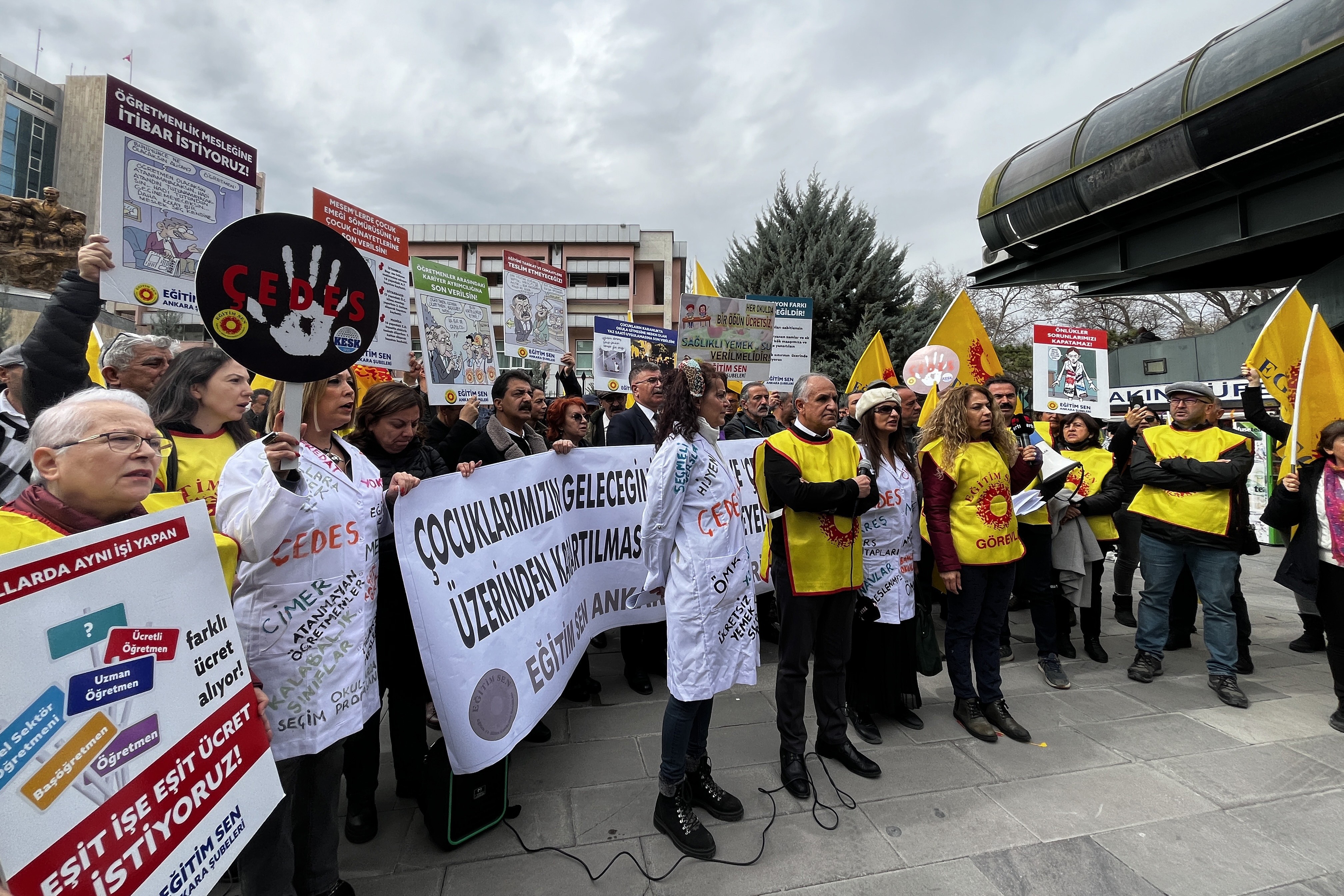 Eğitim Sen ÇEDES ve MESEM'e karşı açıklama