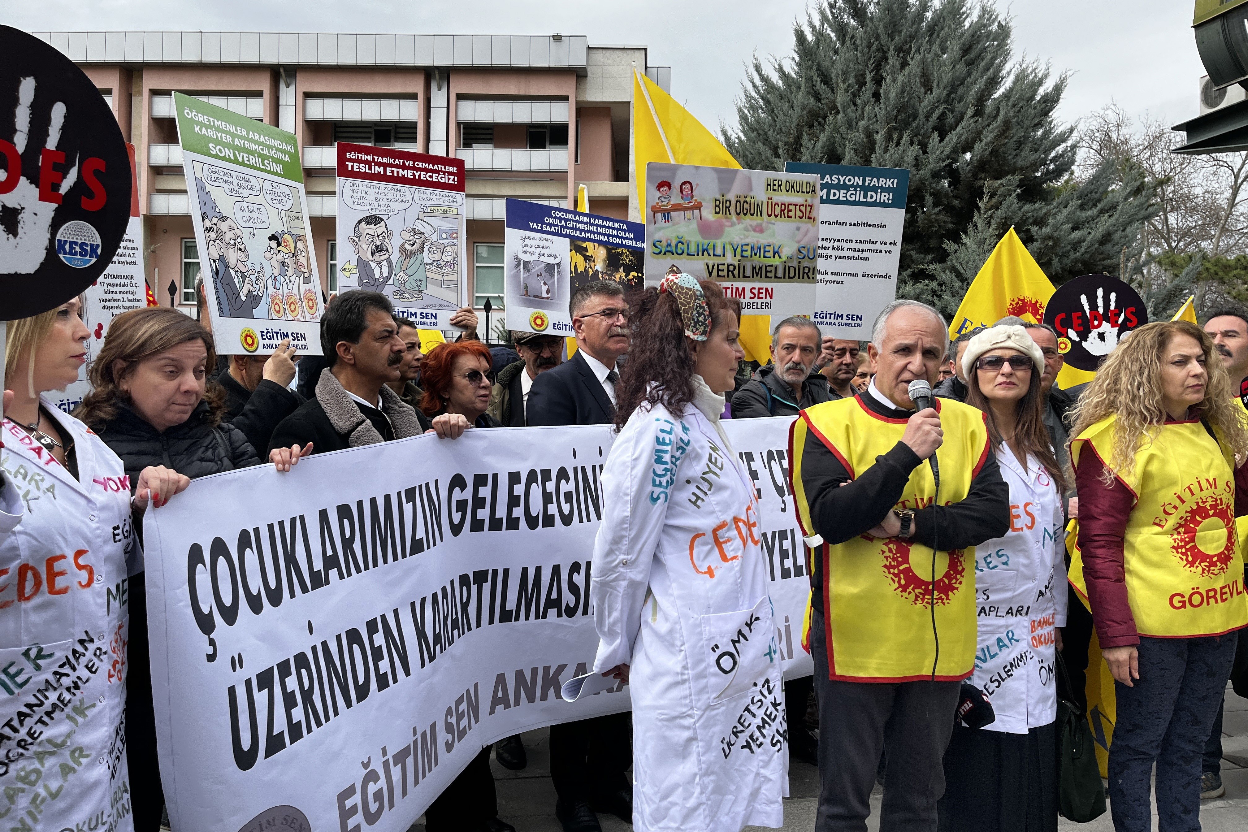 Eğitim Sen ÇEDES ve MESEM'e karşı açıklama