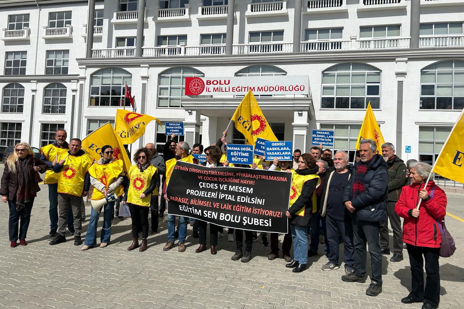 Bolu'da MESEM ve ÇEDES projelerine karşı açıklama