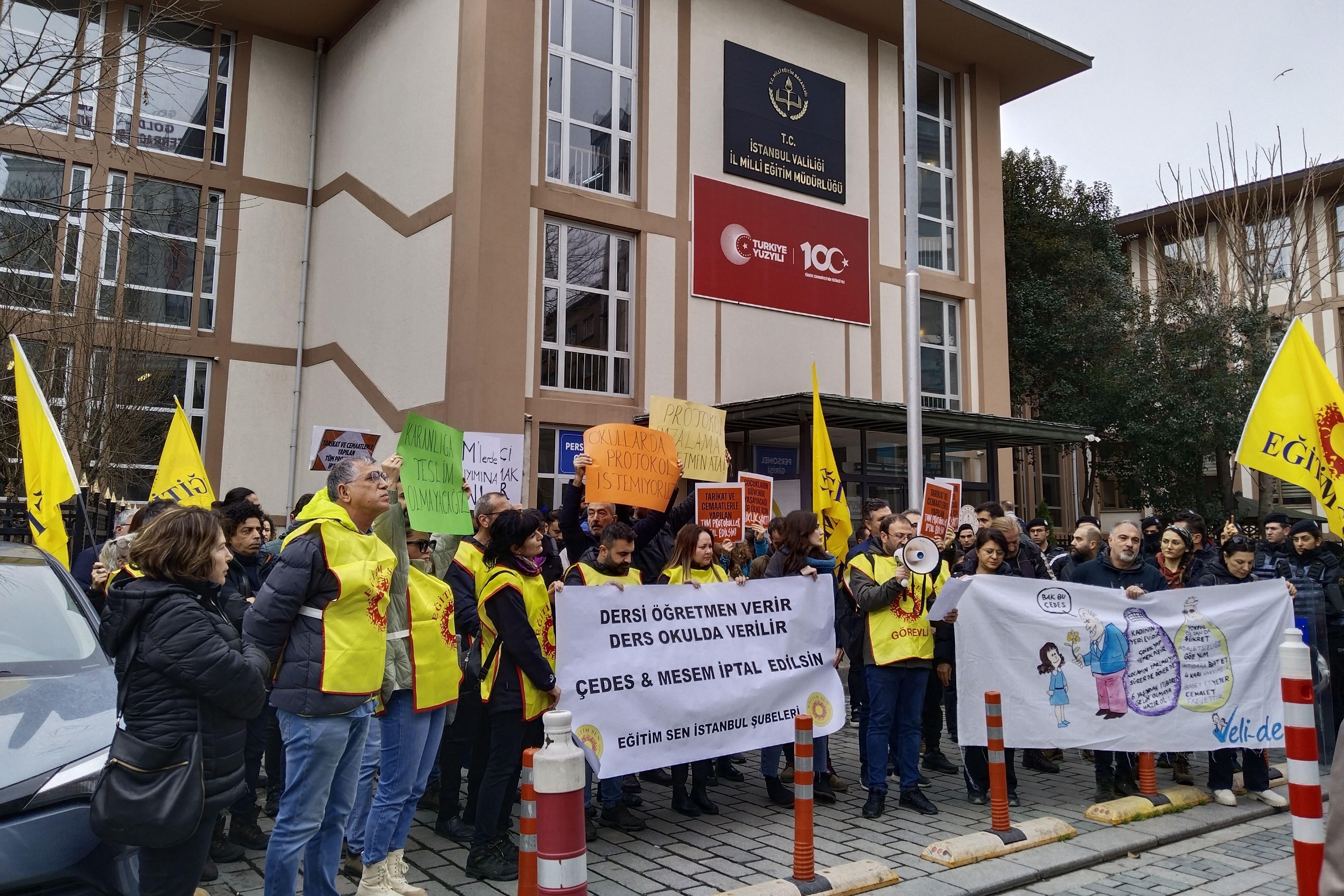 İstanbul Eğitim Sen şubeleri MESEM ve ÇEDES açıklaması