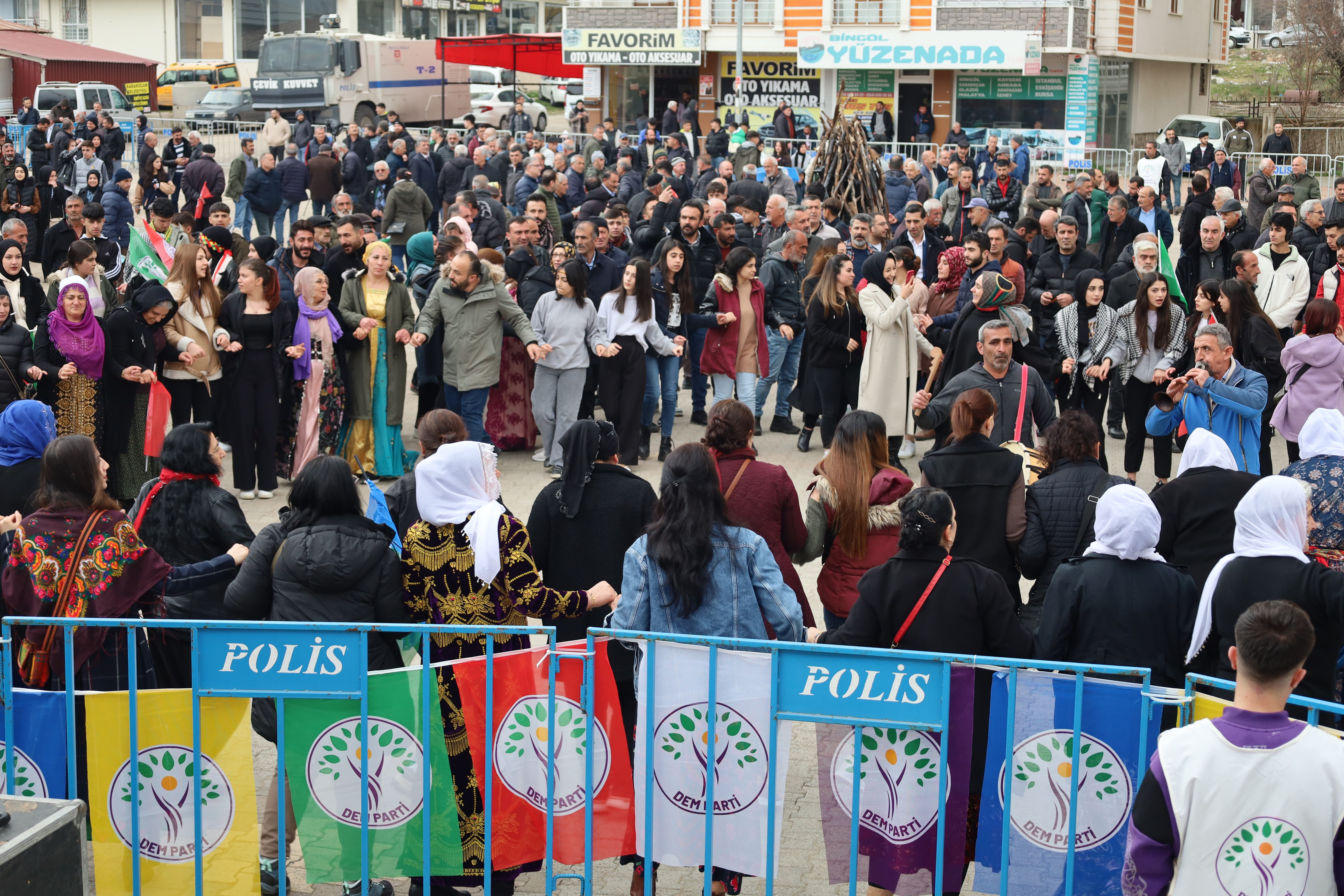 Elazığ'da Newroz kutlaması